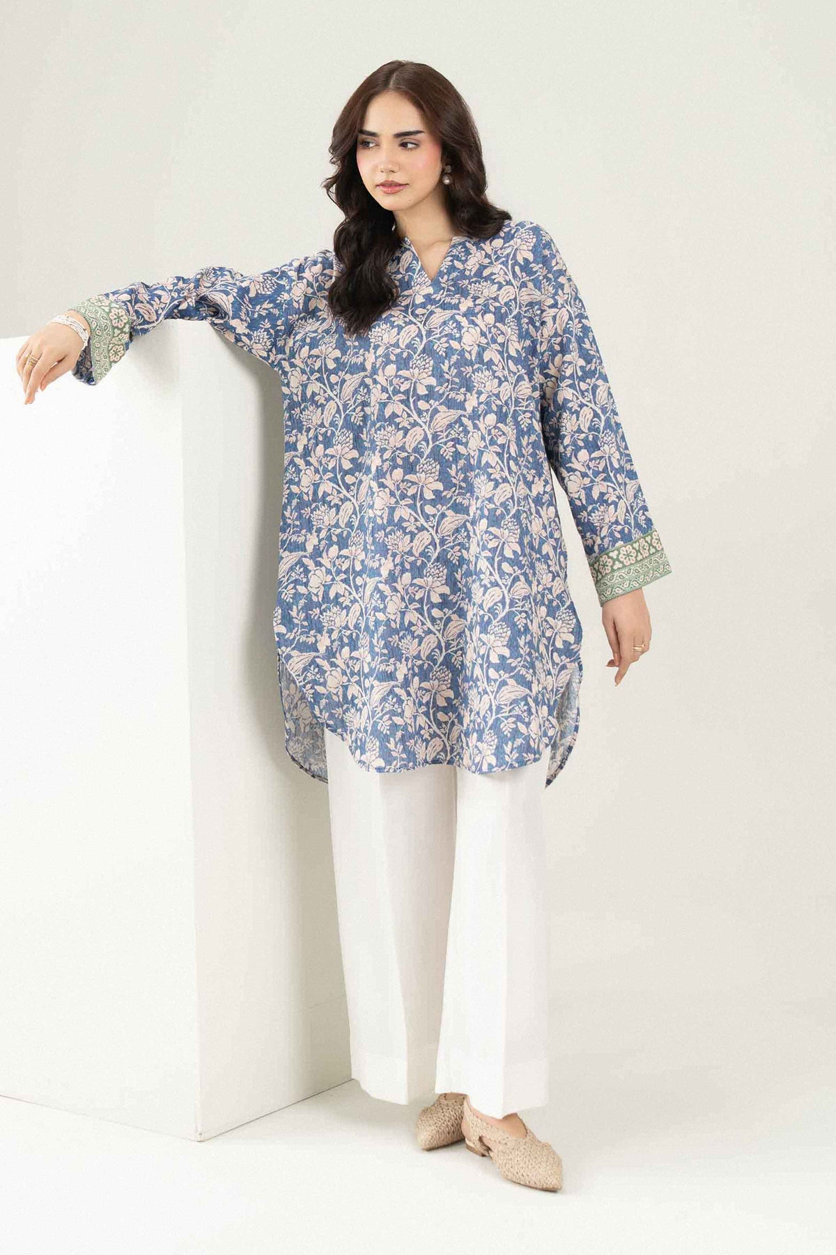 Printed Shirt - ST1SE-PRET26WV2-6 for Women - Pret Collection | Nishat | Shop Online