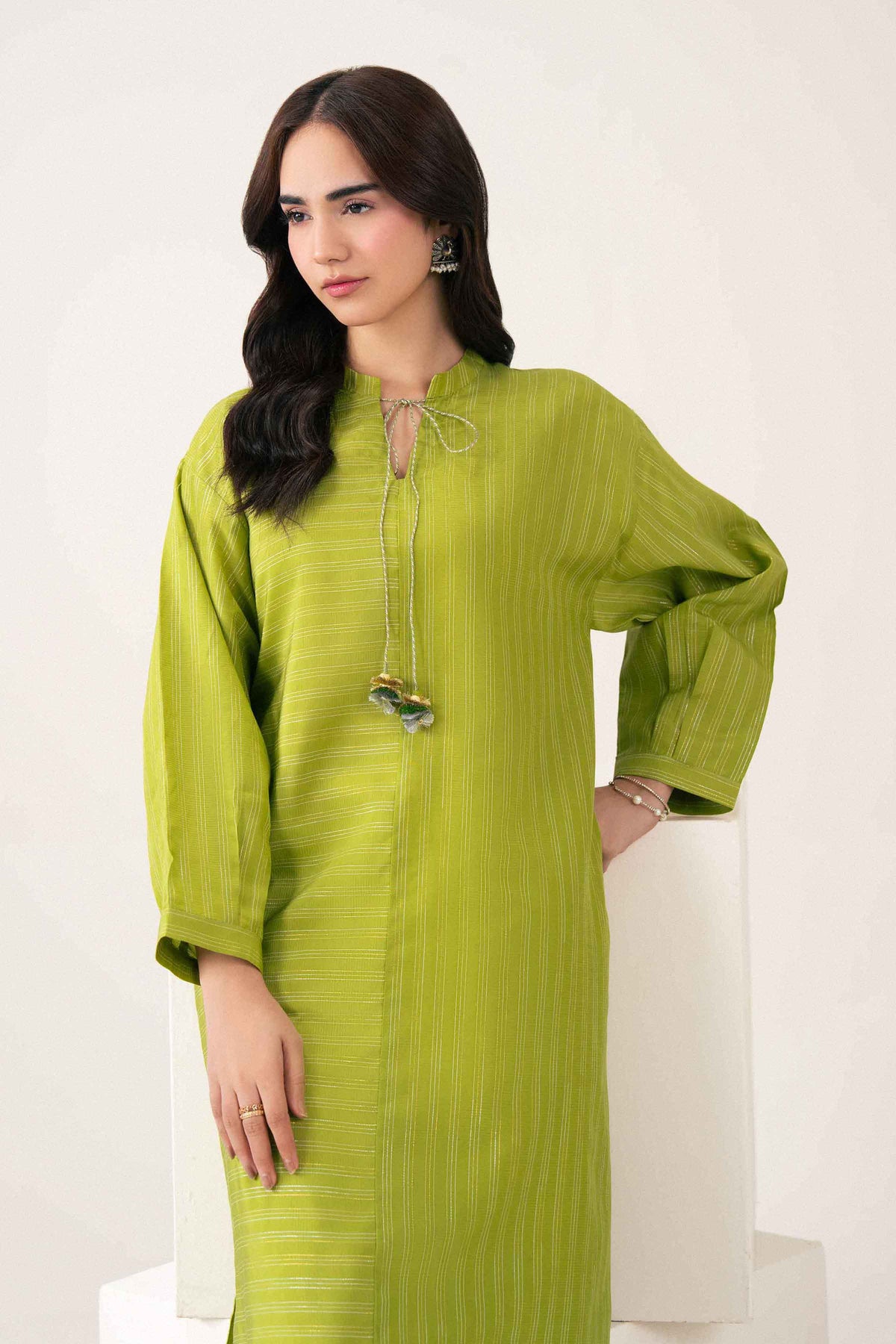Solid Shirt - ST1SE-PRET26WV3-2 for Women - Pret Collection | Nishat | Shop Online