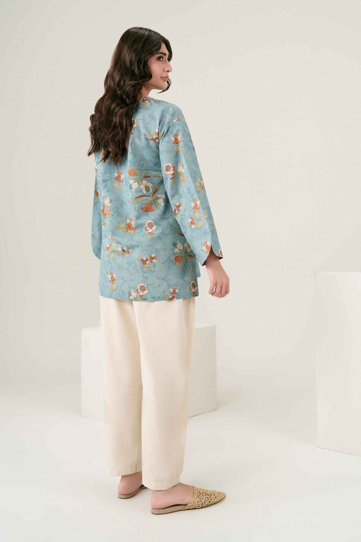 Printed Shirt - ST1SE-PRET26WV3-6 for Women - Pret Collection | Nishat | Shop Online