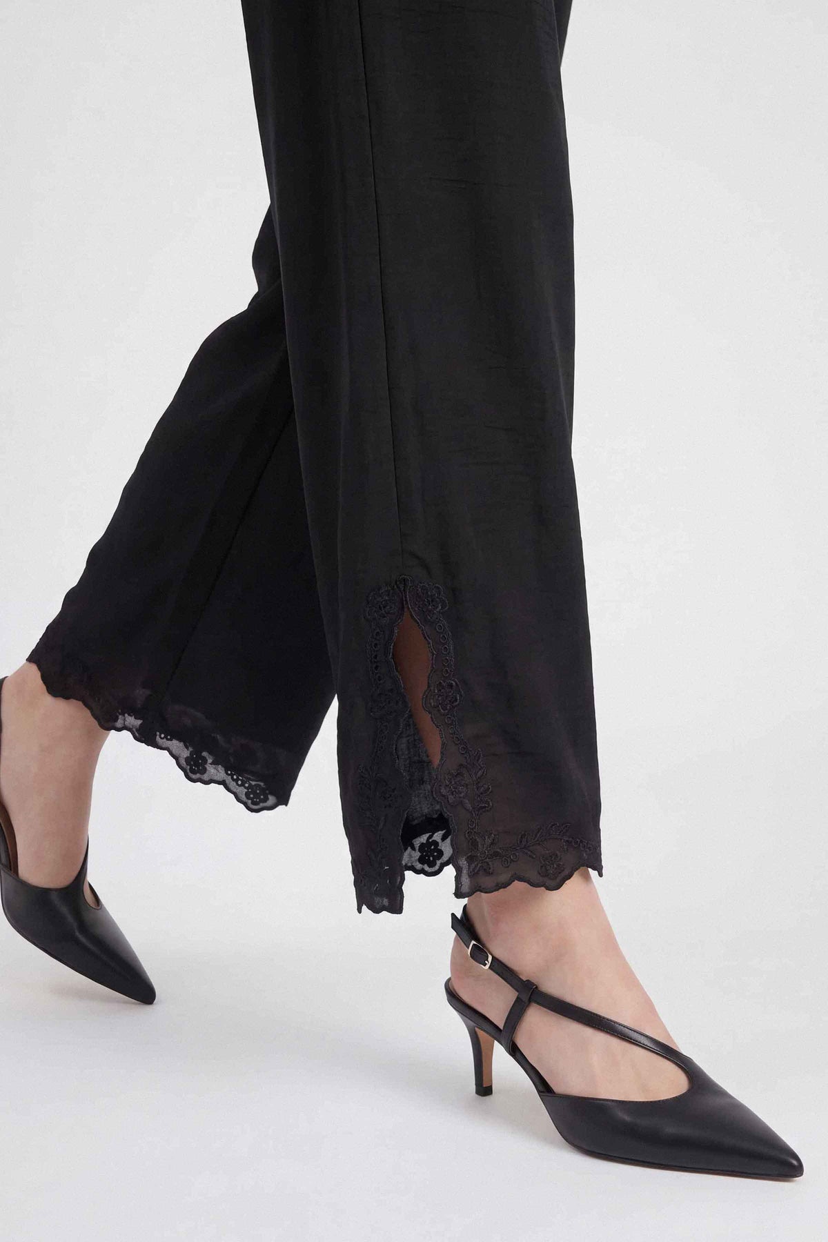 Embroidered Trousers - ST1TE-LUXE26WV2-5