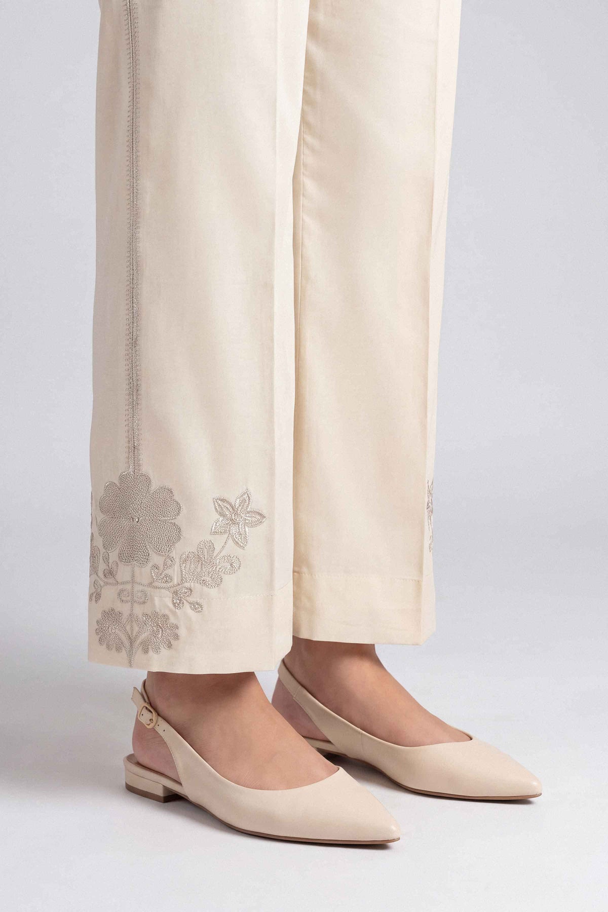 Embroidered Trousers - ST1TE-PRET26WV1-5 for Women - Pret Collection | Nishat | Shop Online 