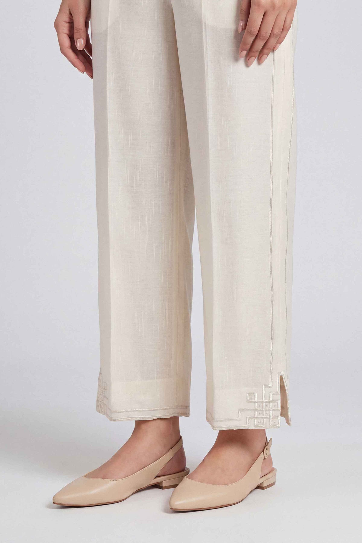 Embroidered Trousers - ST1TE-PRET26WV2-6