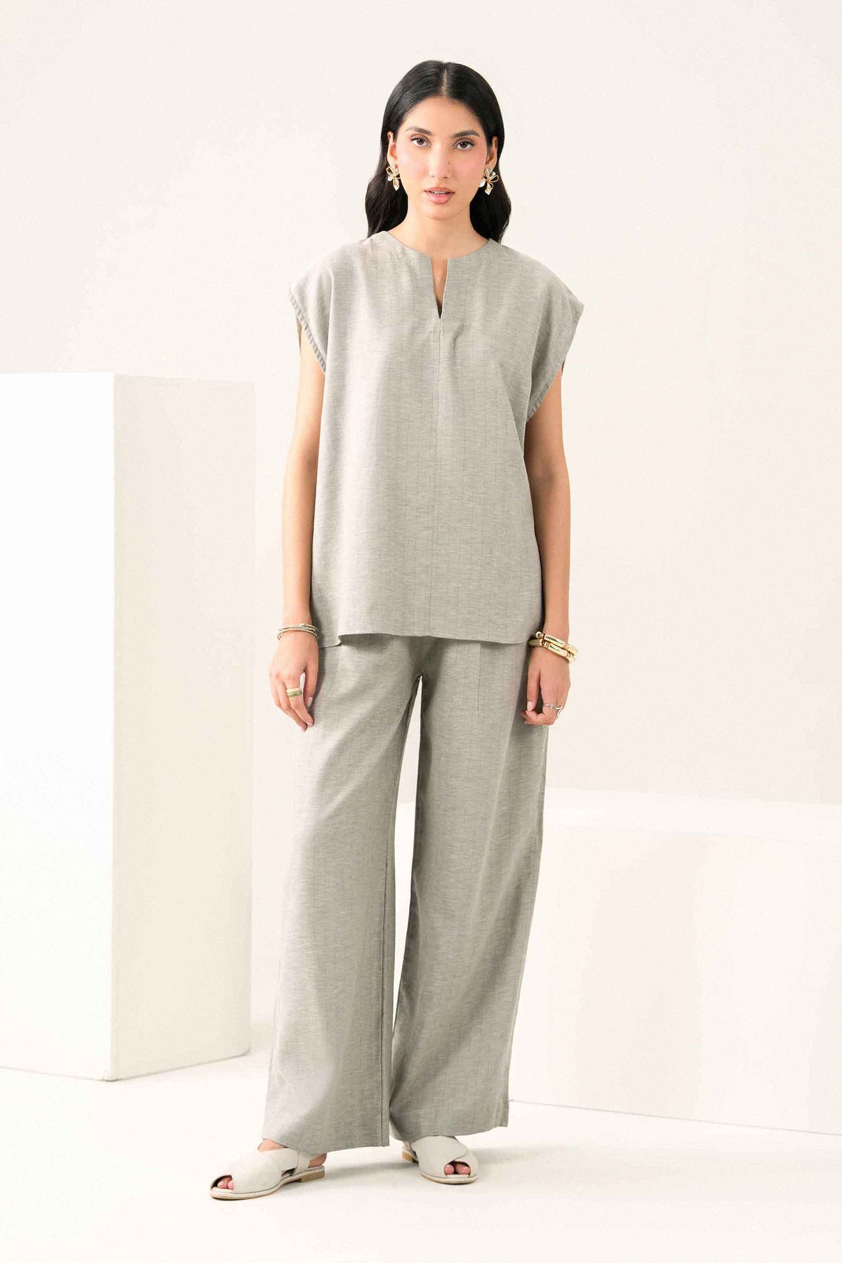 2 Piece - Solid Suit - ST2JS-AURA26WV1-1 for Women - Pret Collection | Nishat | Shop Online