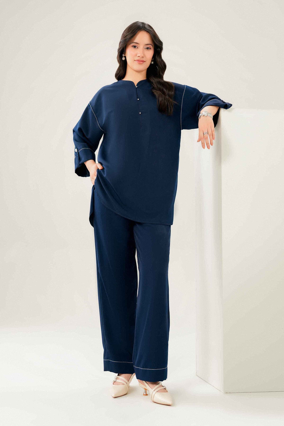2 Piece - Solid Suit - ST2JS-AURA26WV1-2  for Women - Pret Collection | Nishat | Shop Online