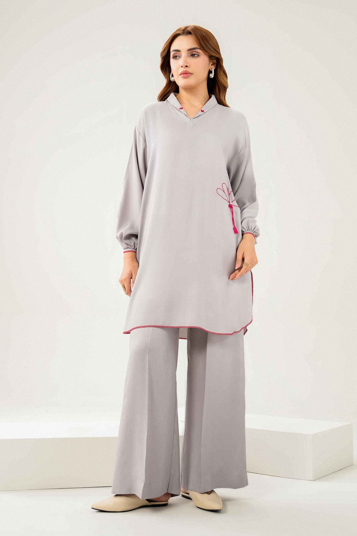 2 Piece - Solid Suit - ST2JS-AURA26WV1-3  for Women - Pret Collection | Nishat | Shop Online
