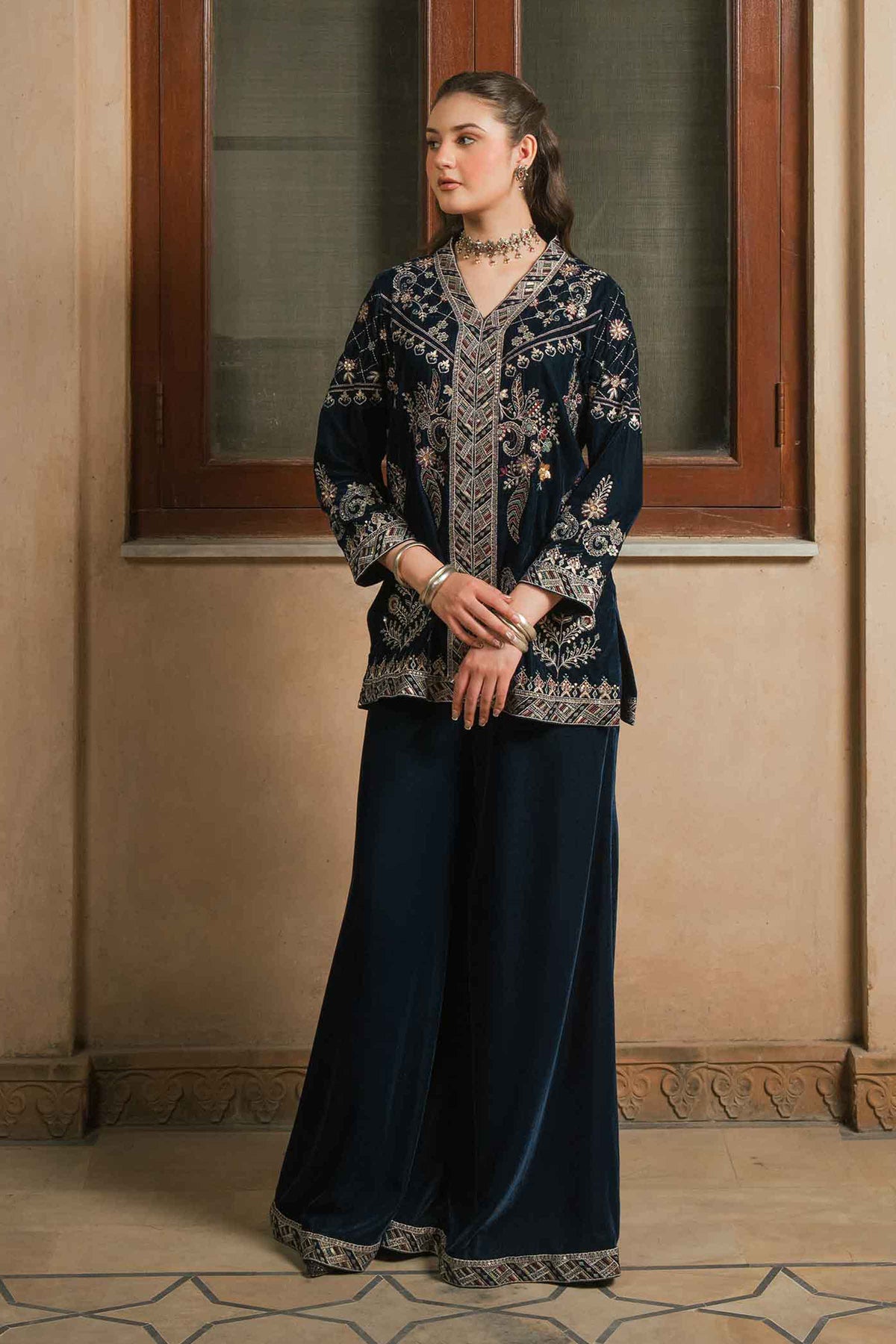2 Piece - Embroidered Suit - ST2JTE-LUXE26WV1-1  for Women - Pret Collection | Nishat | Shop Online
