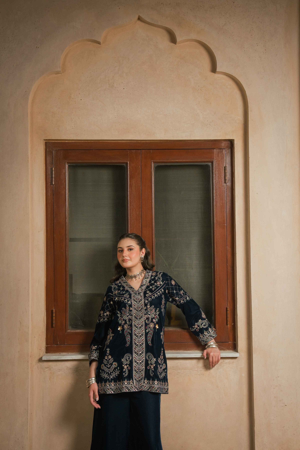 2 Piece - Embroidered Suit - ST2JTE-LUXE26WV1-1  for Women - Pret Collection | Nishat | Shop Online