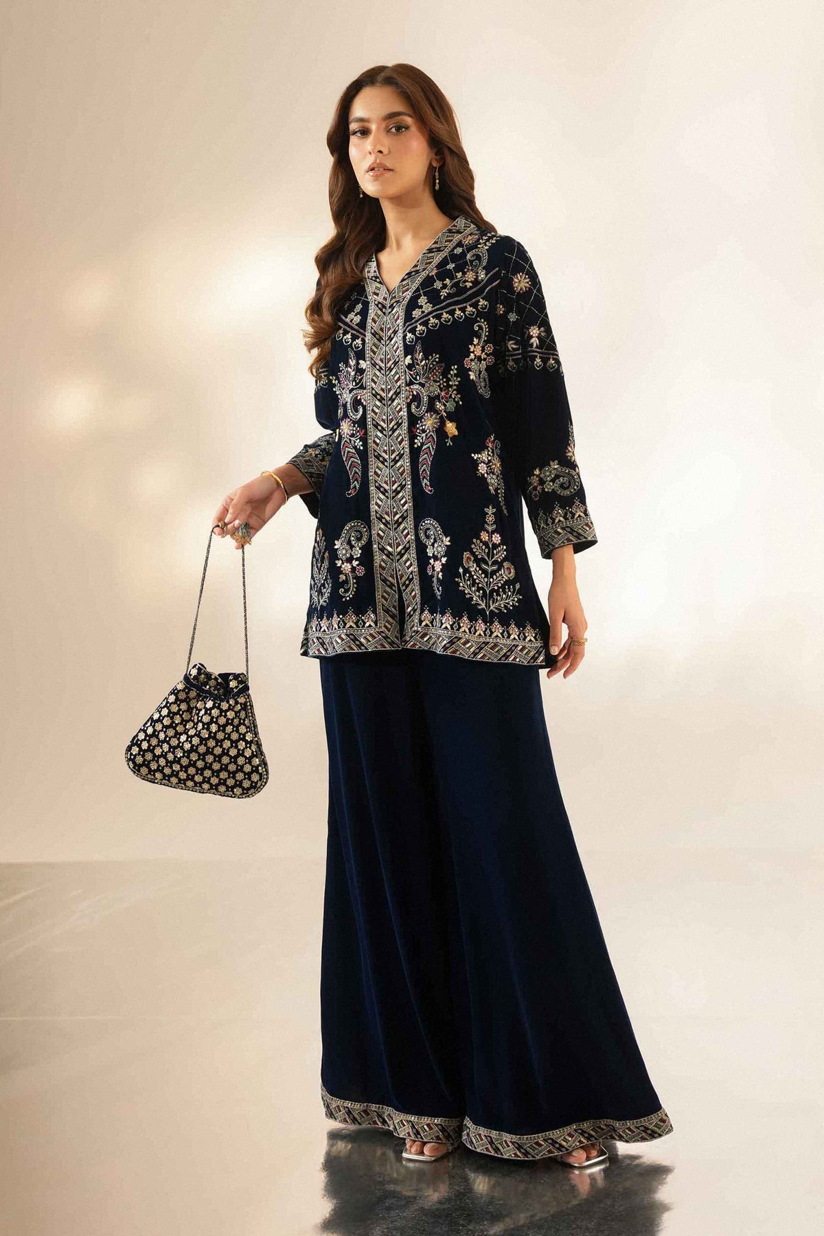 2 Piece - Embroidered Suit - ST2JTE-LUXE26WV1-1 for Women - Pret Collection | Nishat | Shop Online 