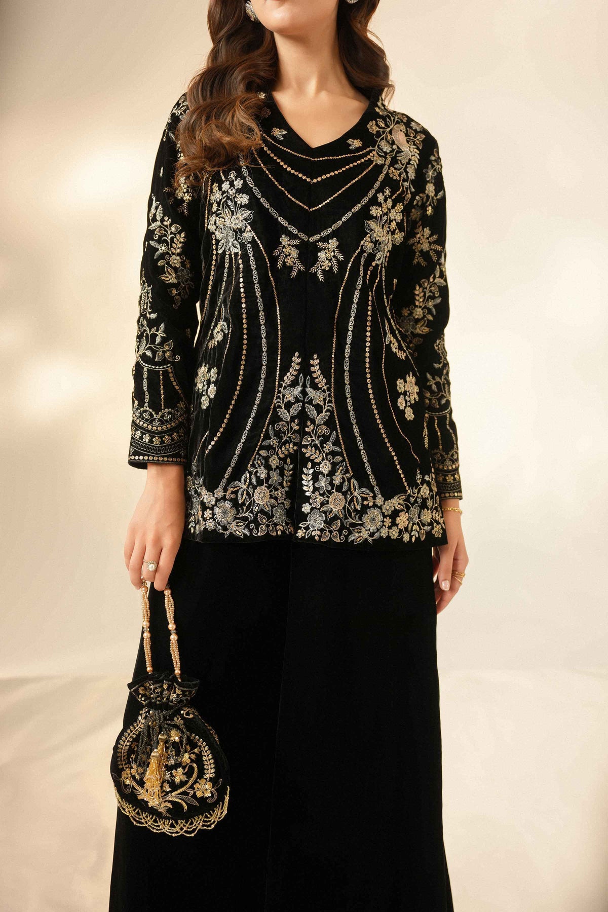 2 Piece - Embroidered Suit - ST2JTE-LUXE26WV1-2 for Women - Pret Collection | Nishat | Shop Online 