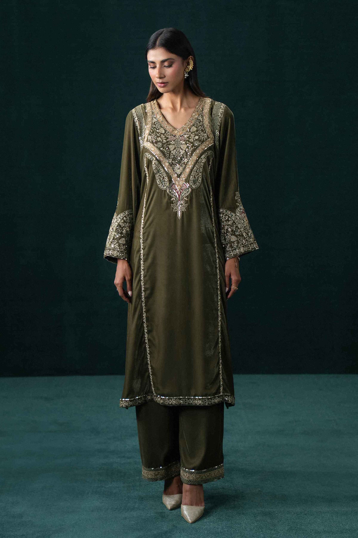 2 Piece - Embroidered Suit - ST2PE-BOUT26WV1-12  for Women - Boutique Collection | Nishat | Shop Online