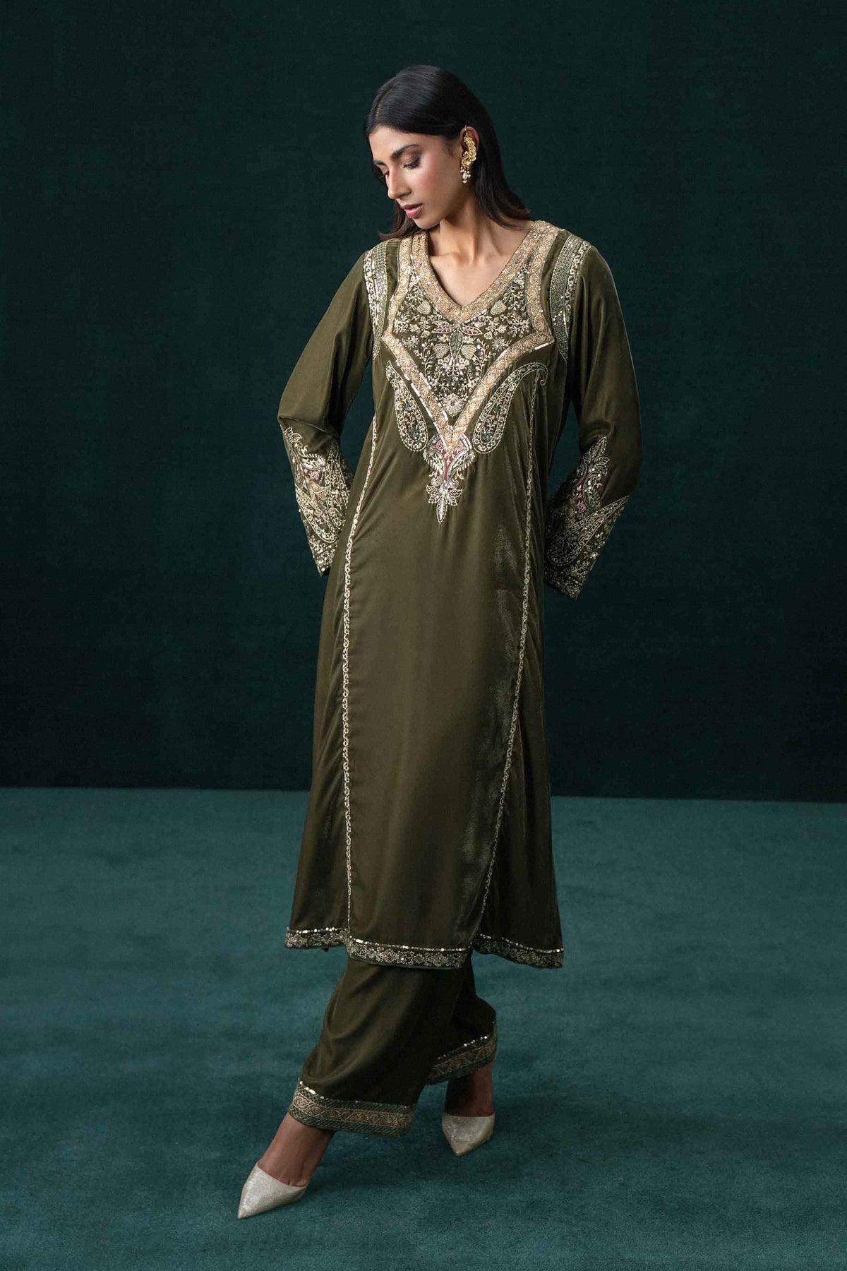 2 Piece - Embroidered Suit - ST2PE-BOUT26WV1-12  for Women - Boutique Collection | Nishat | Shop Online