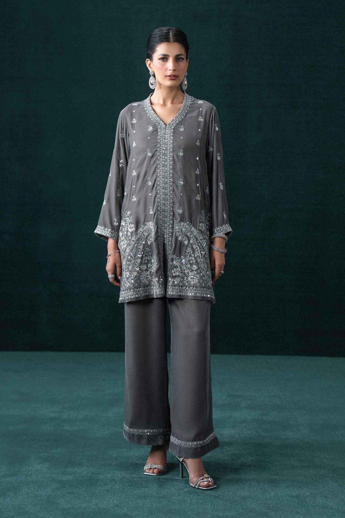 2 Piece - Embroidered Suit - ST2PE-BOUT26WV1-14