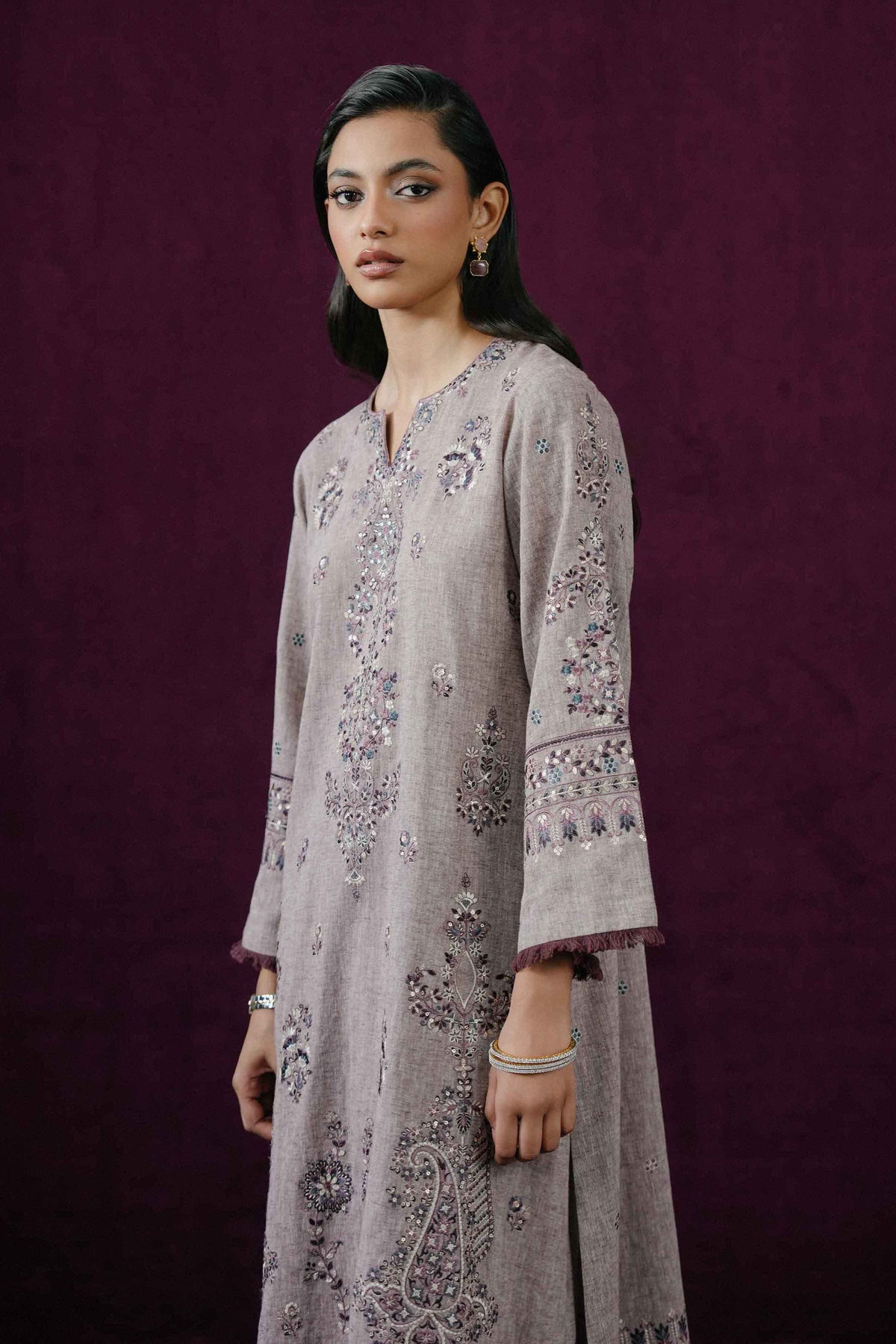 2 PIECE - EMBROIDERED SUIT - ST2PE-BOUT26WV2-15 for Women - Boutique Collection | Nishat | Shop Online 