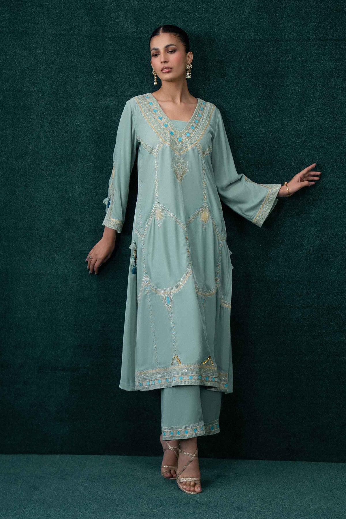 2 Piece - Embroidered Suit - ST2PE-BOUT26WV2-7  for Women - Boutique Collection | Nishat | Shop Online