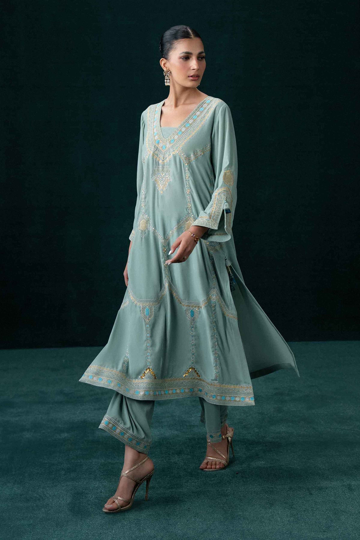 2 Piece - Embroidered Suit - ST2PE-BOUT26WV2-7  for Women - Boutique Collection | Nishat | Shop Online