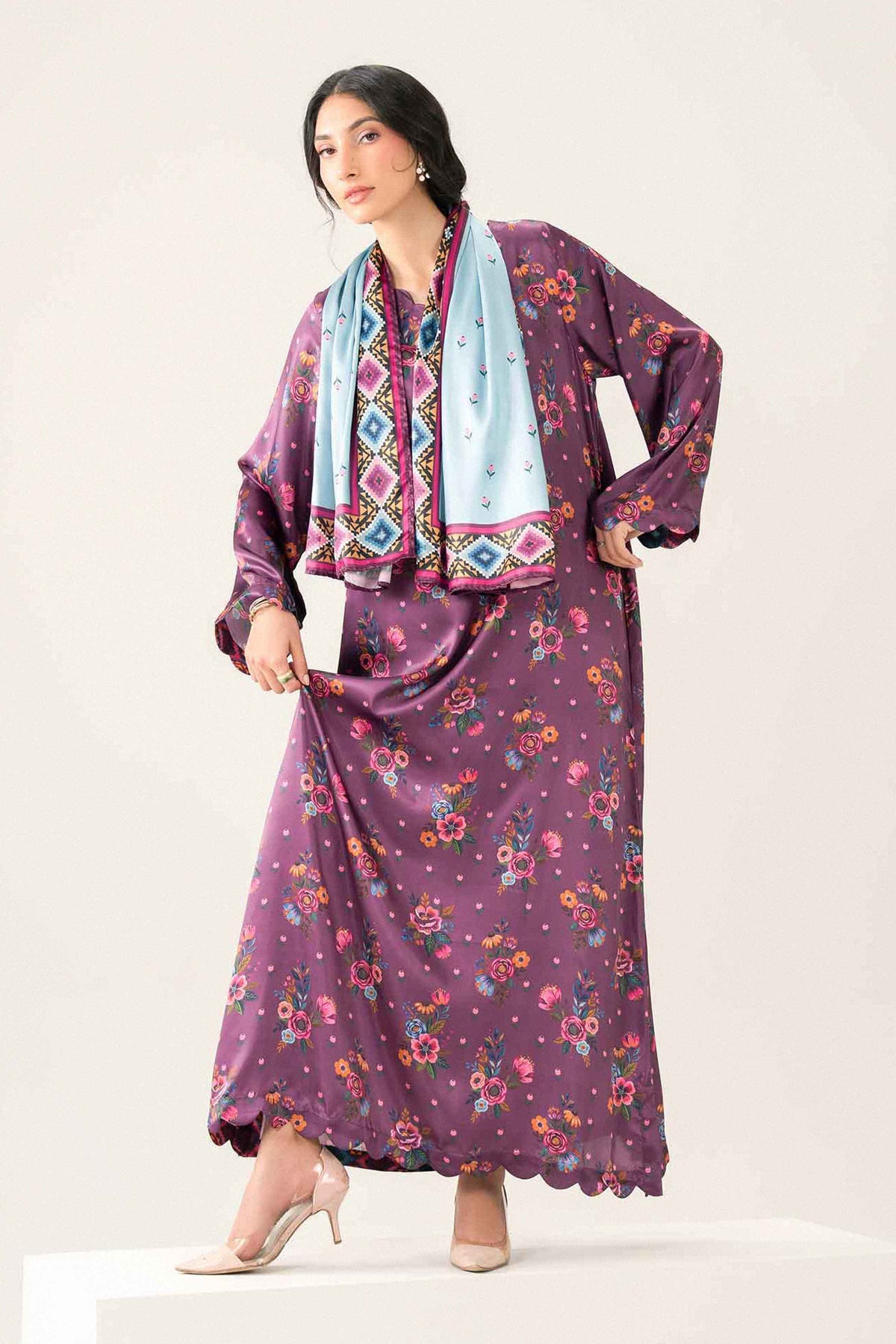2 Piece - Printed Jalabiya - ST2SD-JALA26WV2-4