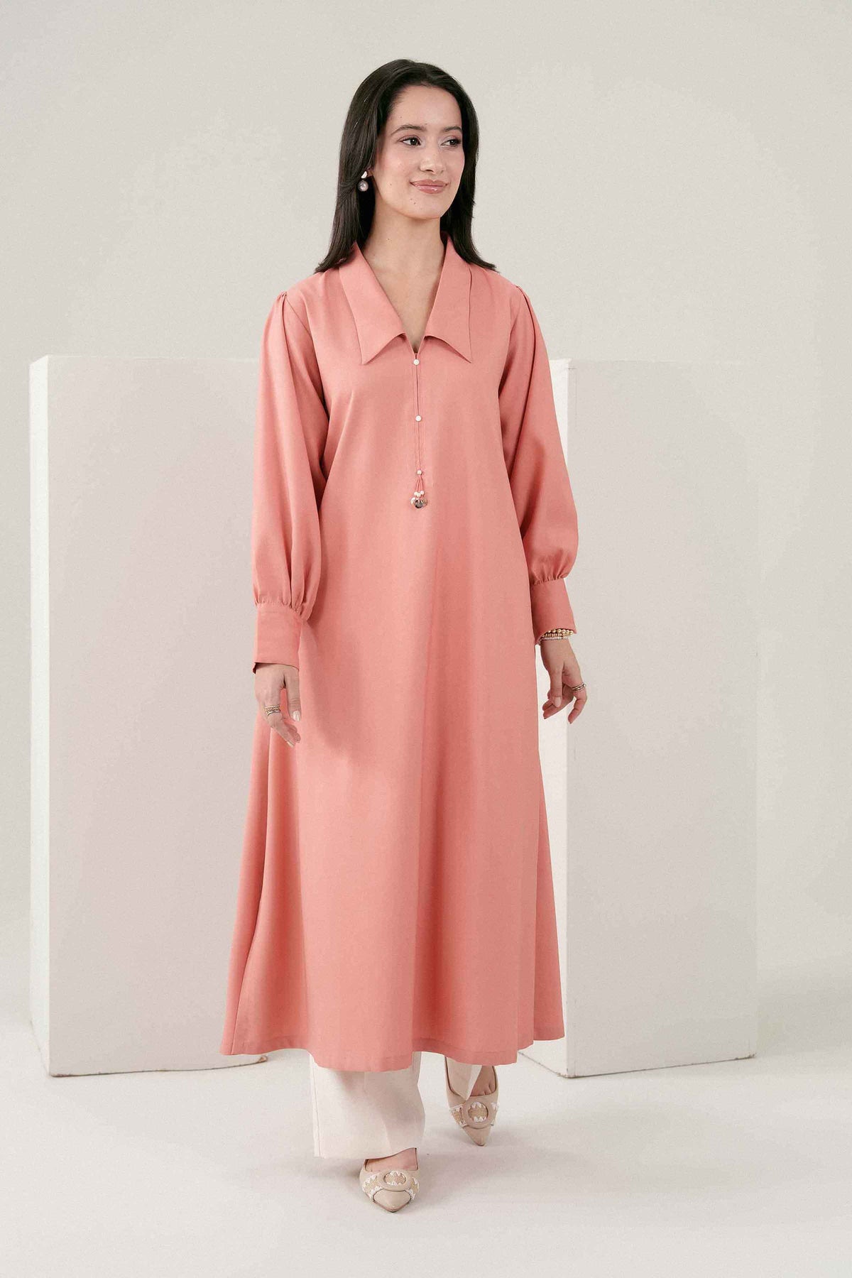 Solid Shirt - ST2SD-PRET26WV1-1 for Women -  Pret Collection | Nishat | Shop Online