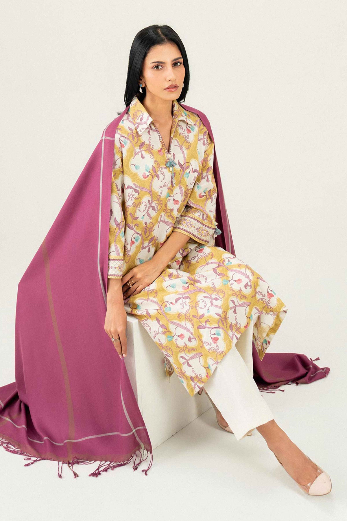 2 Piece - Printed Suit - ST2SD-PRET26WV2-6  for Women - Pret Collection | Nishat | Shop Online