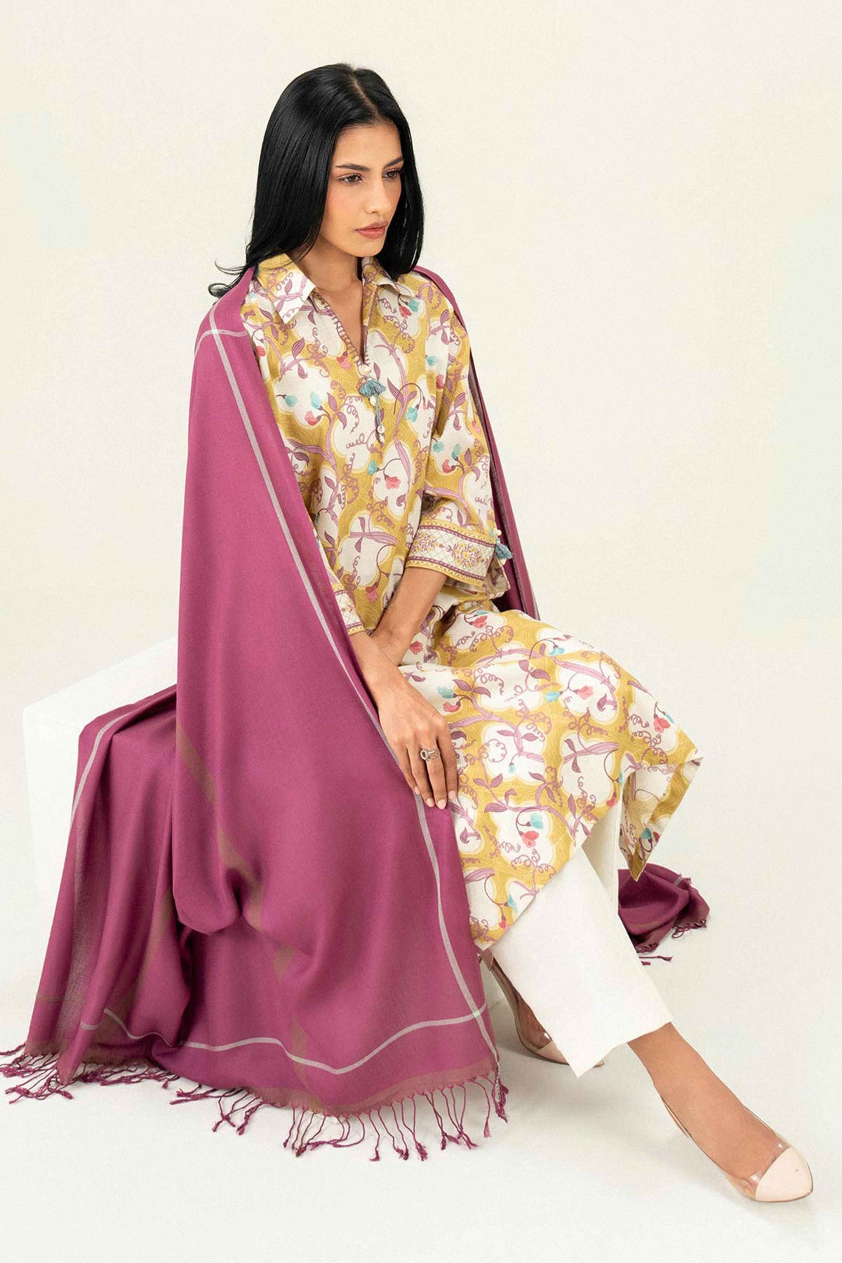 2 Piece - Printed Suit - ST2SD-PRET26WV2-6  for Women - Pret Collection | Nishat | Shop Online