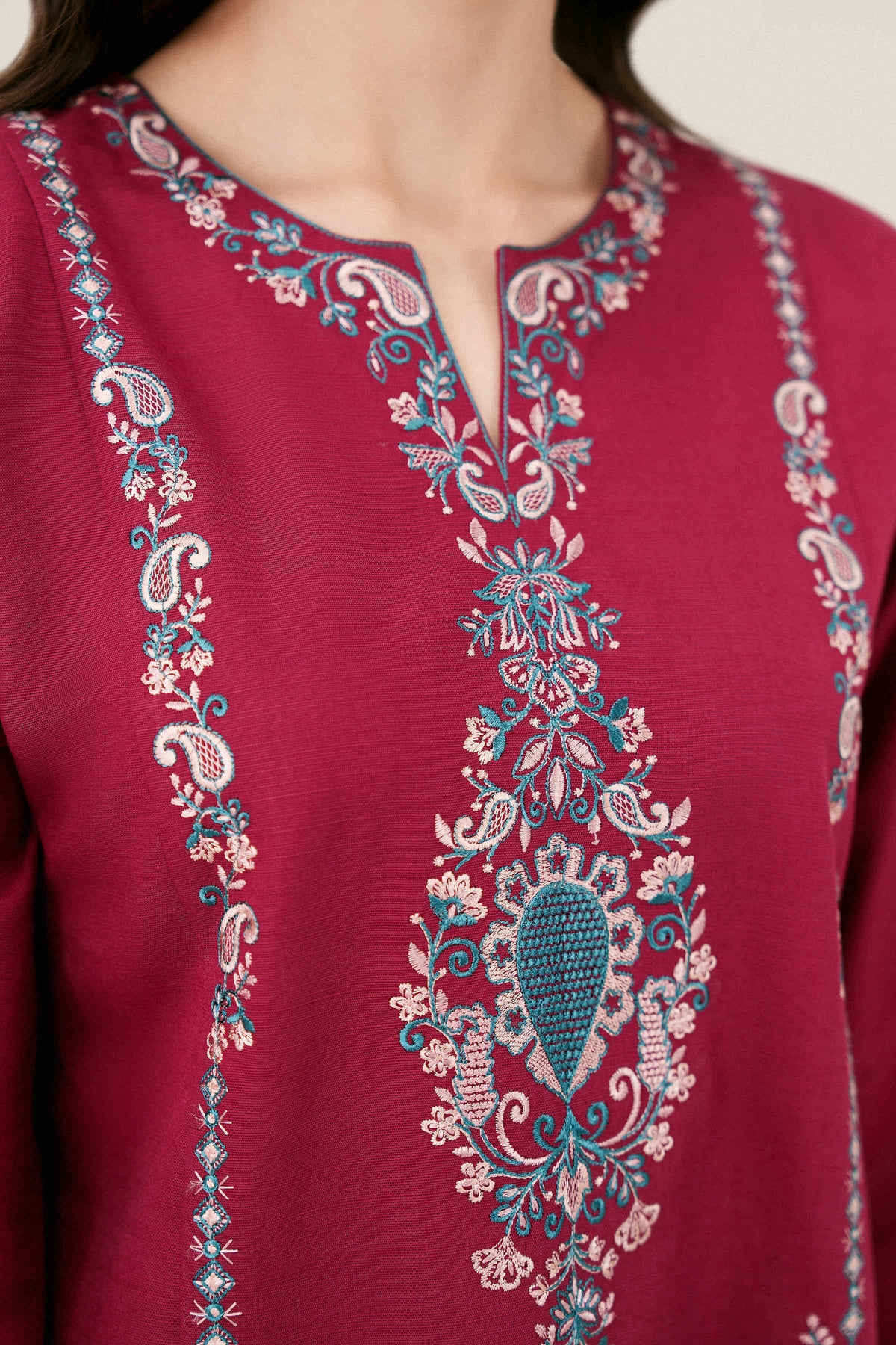 2 PIECE - EMBROIDERED SUIT - ST2SDE-PRET26WV1-5 for Women - Pret Collection | Nishat | Shop Online