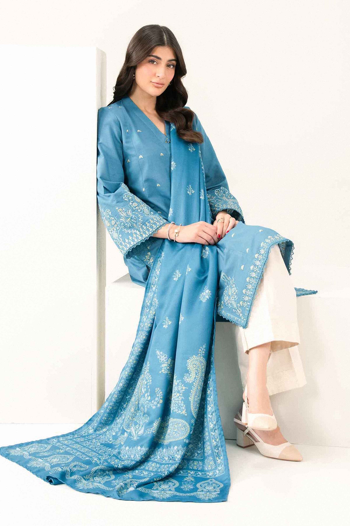 2 Piece - Embroidered Suit - ST2SDE-PRET26WV2-5 for Women -  Pret Collection | Nishat | Shop Online