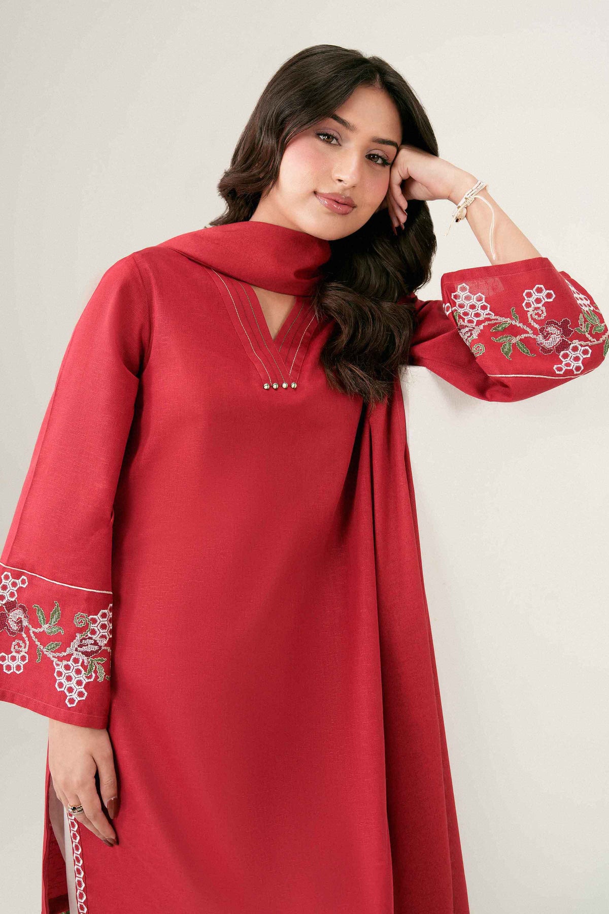 2 Piece - Embroidered Suit - ST2SDE-PRET26WV3-2 for Women - Pret Collection | Nishat | Shop Online