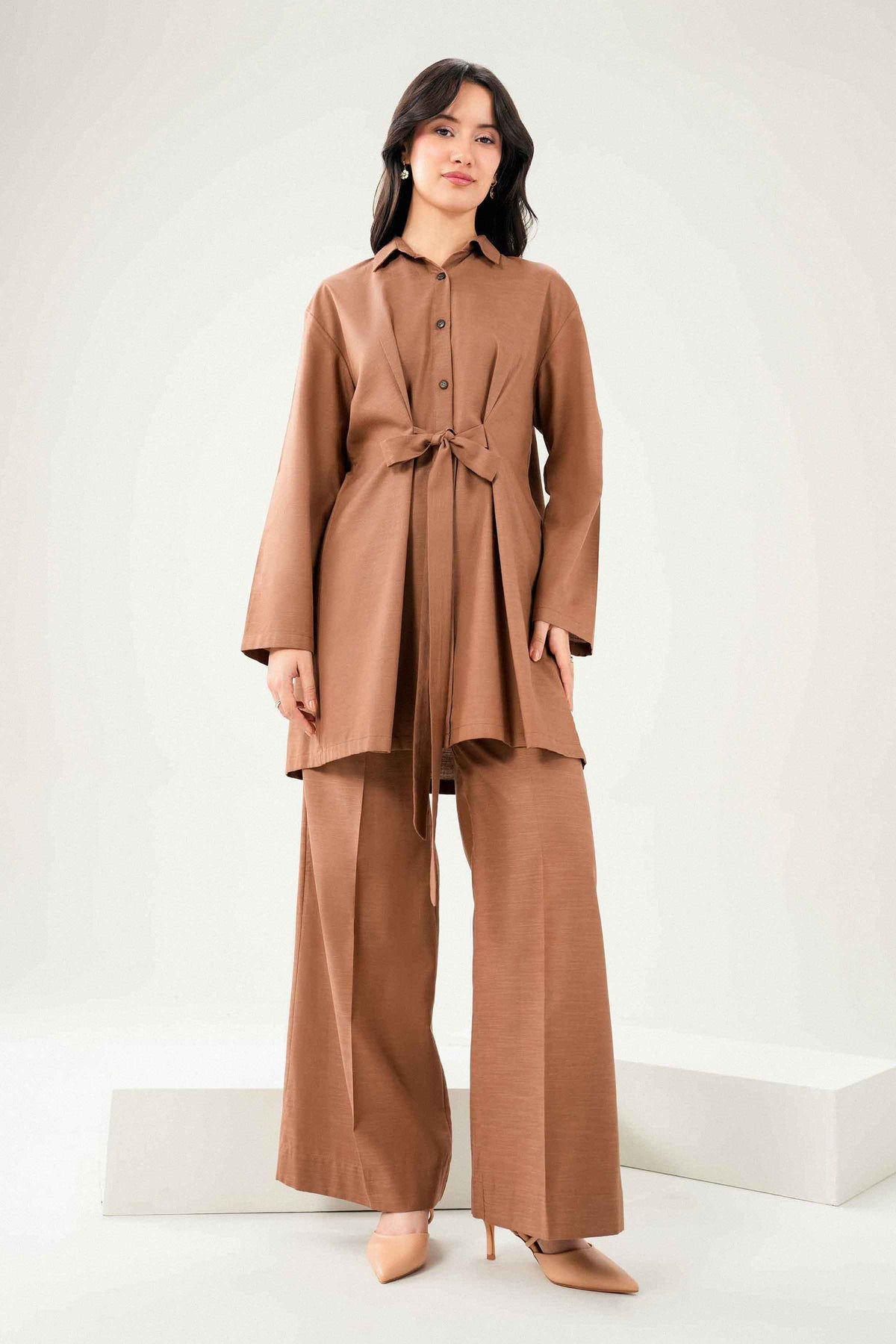 2 Piece - Solid Suit - ST2ST-AURA26WV3-4  for Women - Pret Collection | Nishat | Shop Online