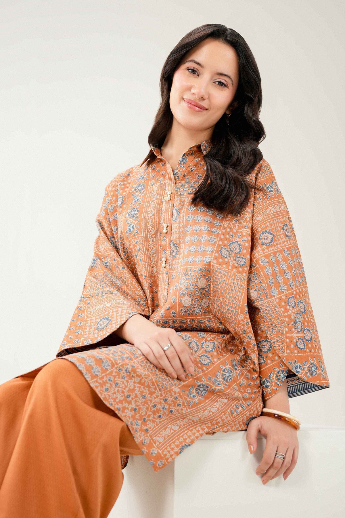 2 Piece - Printed Suit - ST2ST-PRET26WV1-3  for Women - Pret Collection | Nishat | Shop Online