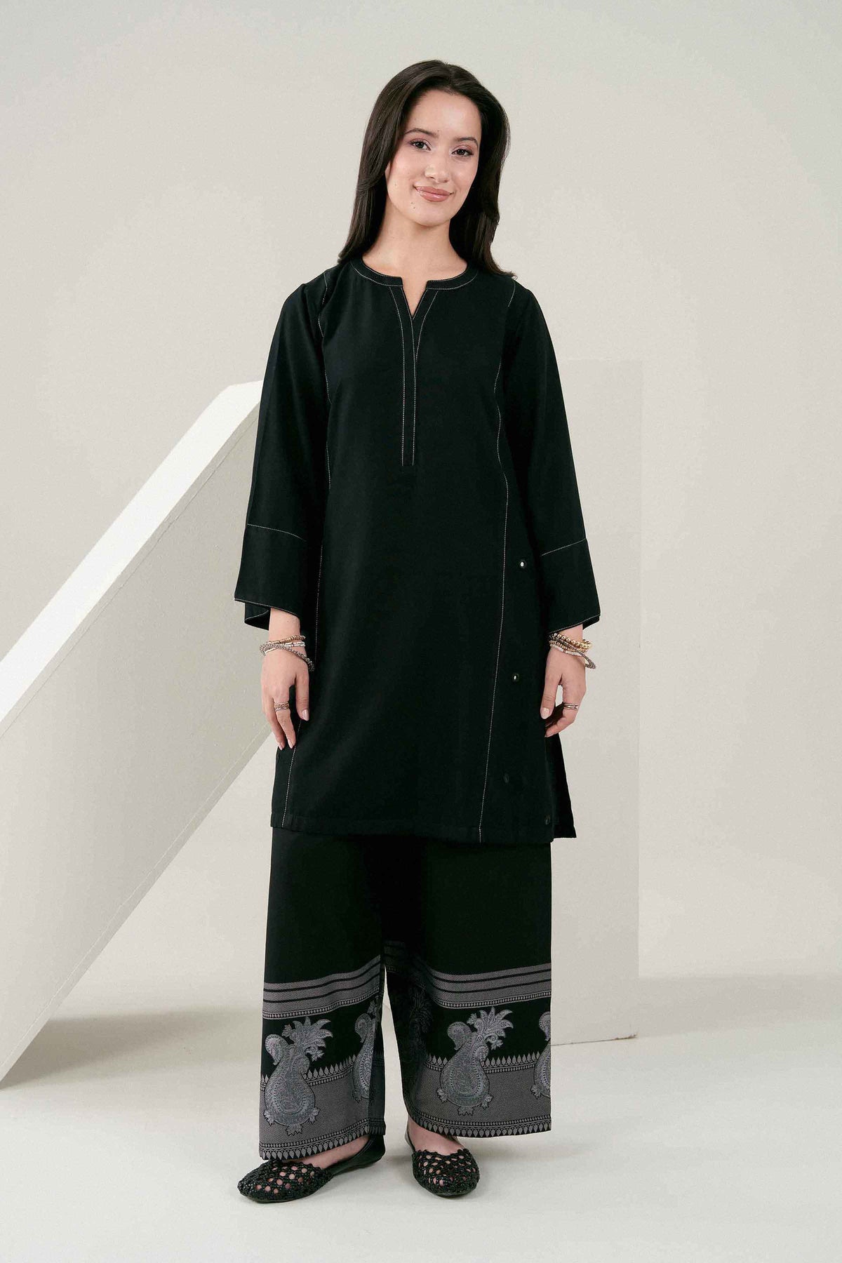 2 PIECE - SOLID SUIT - ST2ST-PRET26WV2-27 for Women - Pret Collection | Nishat | Shop Online