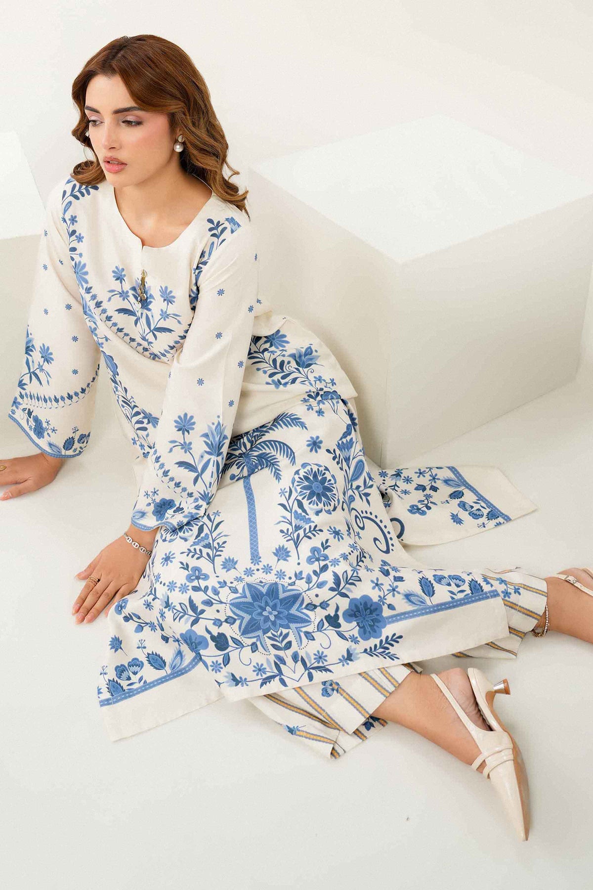 2 Piece - Printed Suit - ST2ST-PRET26WV3-14
