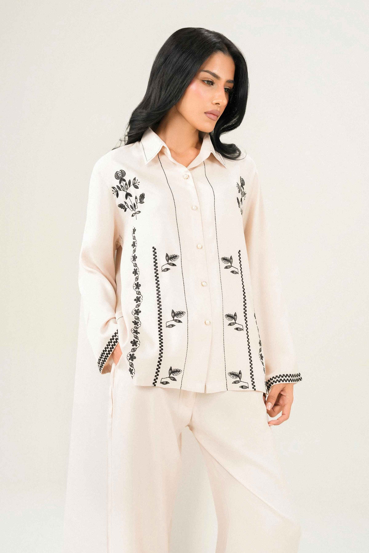 2 Piece - Embroidered Suit - ST2STE-AURA26WV1-3 for Women - Pret Collection | Nishat | Shop Online 
