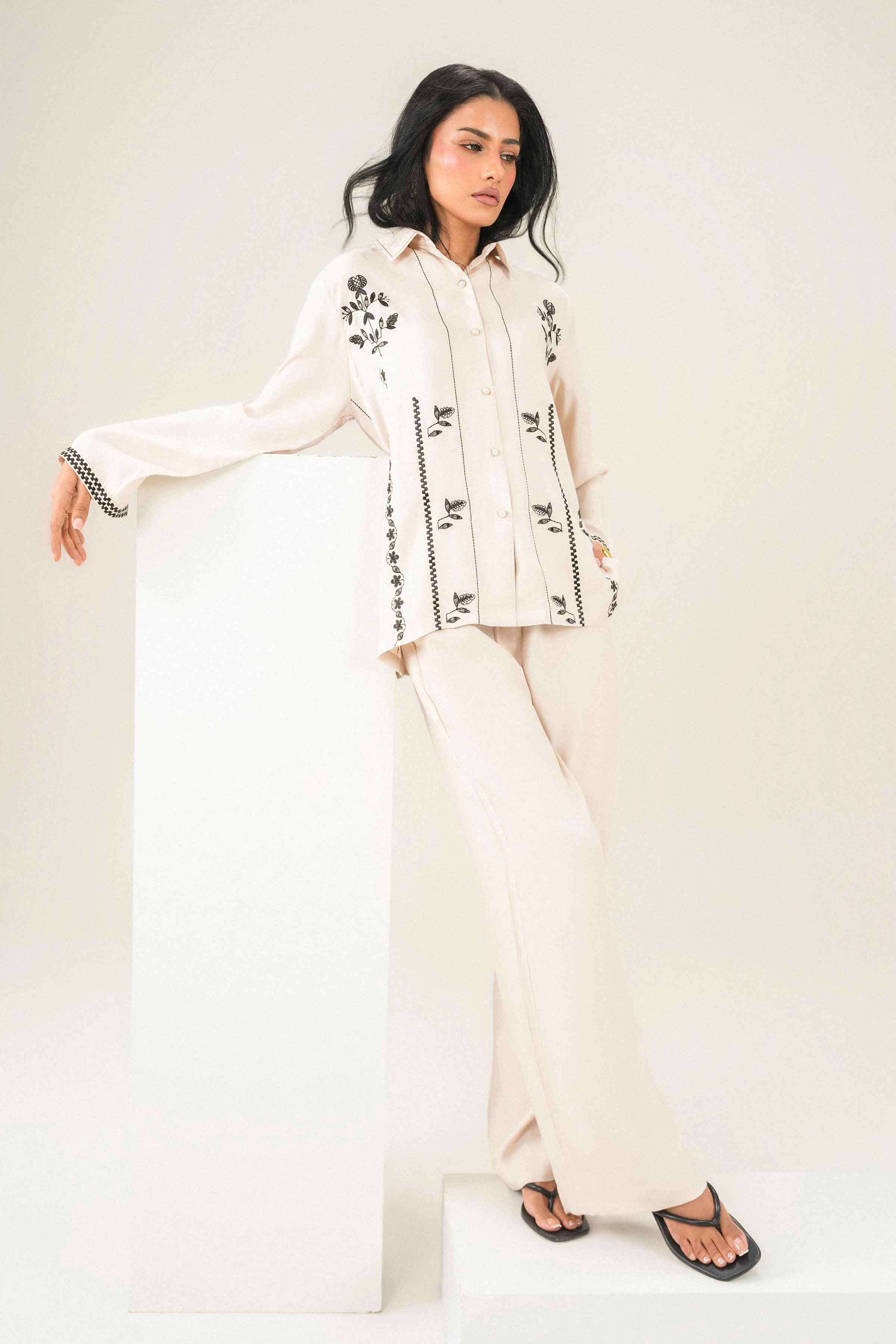 2 Piece - Embroidered Suit - ST2STE-AURA26WV1-3 for Women - Pret Collection | Nishat | Shop Online 