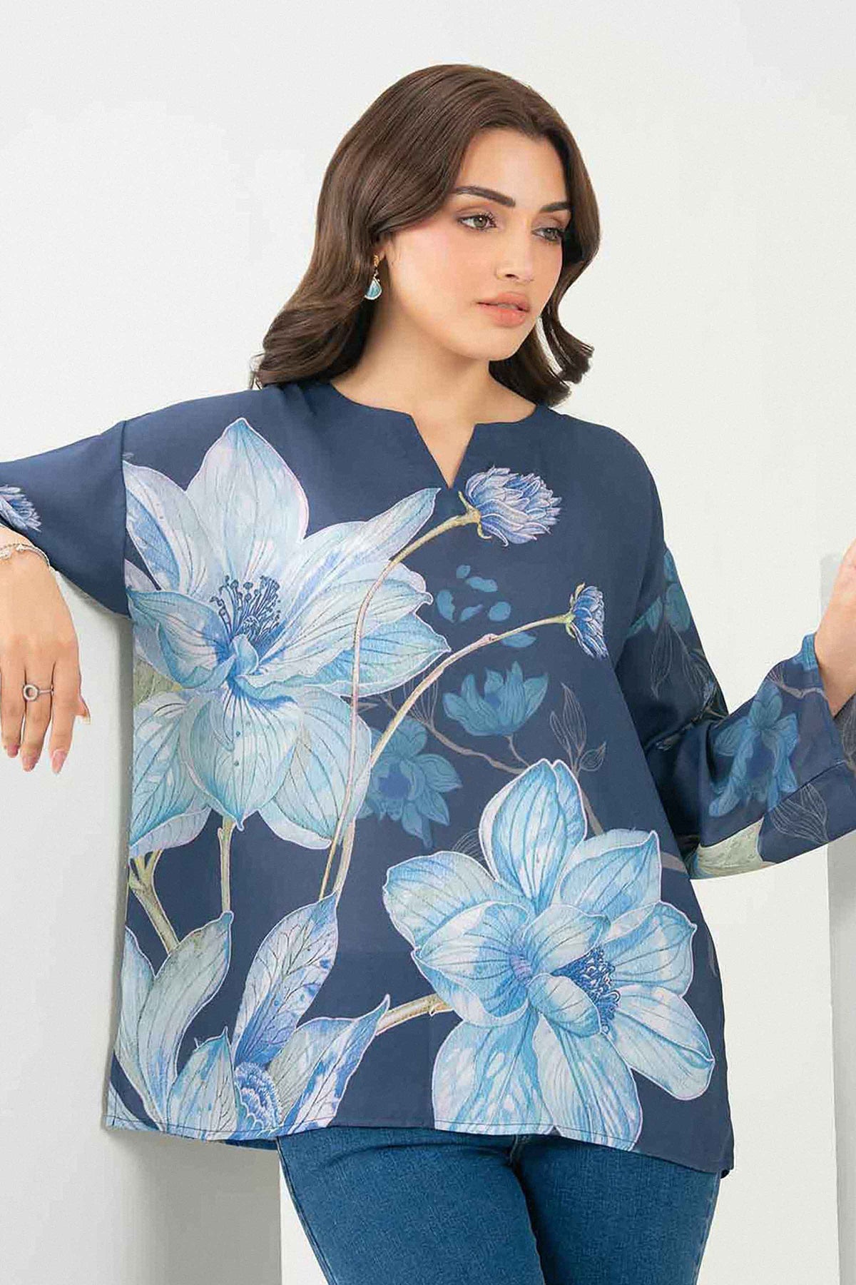 Printed Tunic - ST2STE-AURA26WV2-3 for Women -  Pret Collection | Nishat | Shop Online