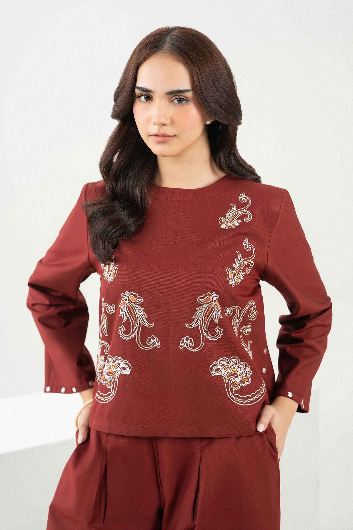 2 Piece - Embroidered Suit - ST2STE-AURA26WV2-5 for Women -  Pret Collection | Nishat | Shop Online