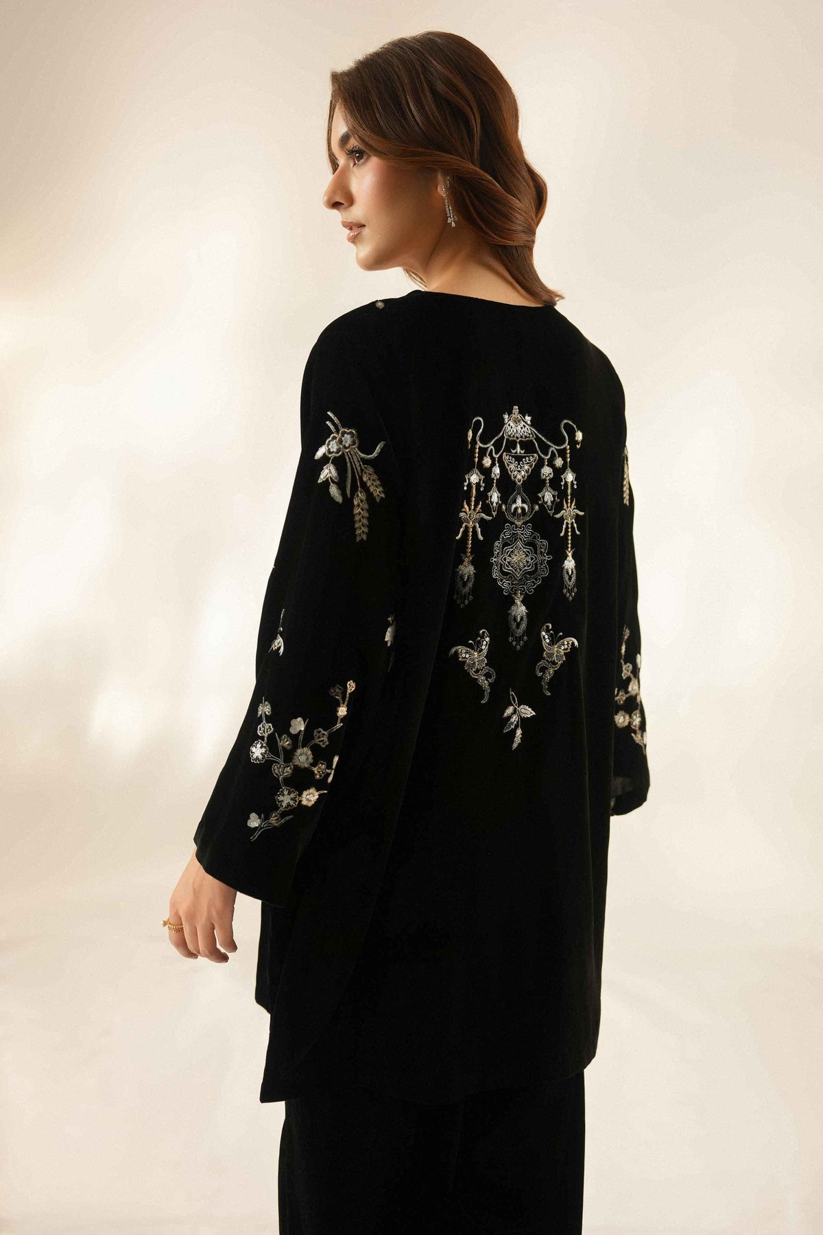 2 Piece - Embroidered Loungewear - ST2STE-LNG26WV2-11