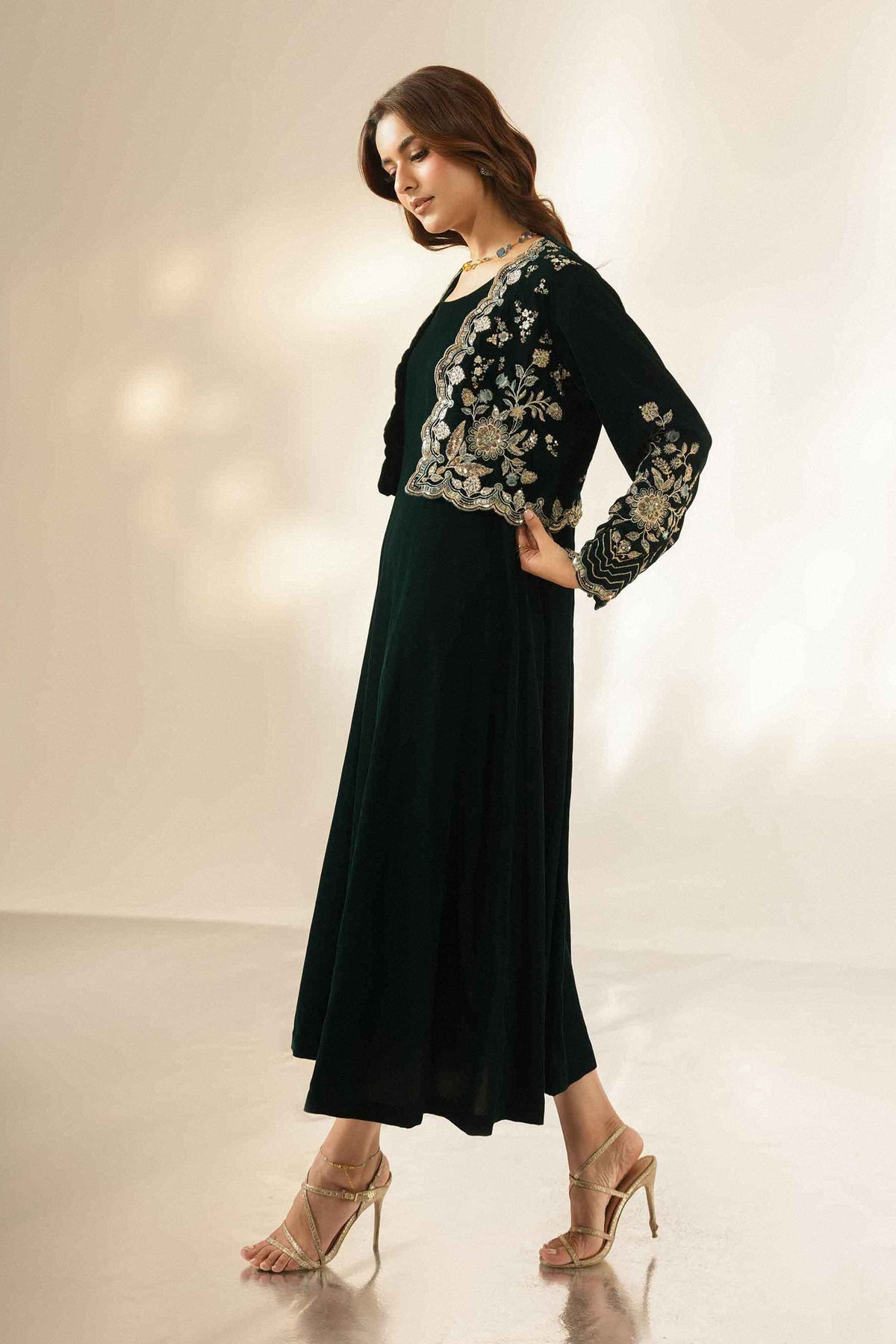 2 Piece - Embroidered Suit - ST2STE-LUXE26WV1-13  for Women - Pret Collection | Nishat | Shop Online