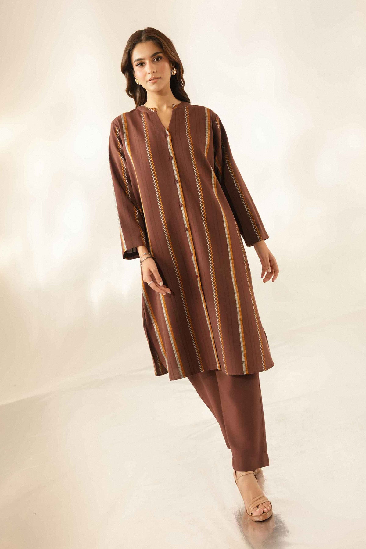 2 Piece - Embroidered Suit - ST2STE-LUXE26WV1-23 for Women - Pret Collection | Nishat | Shop Online 