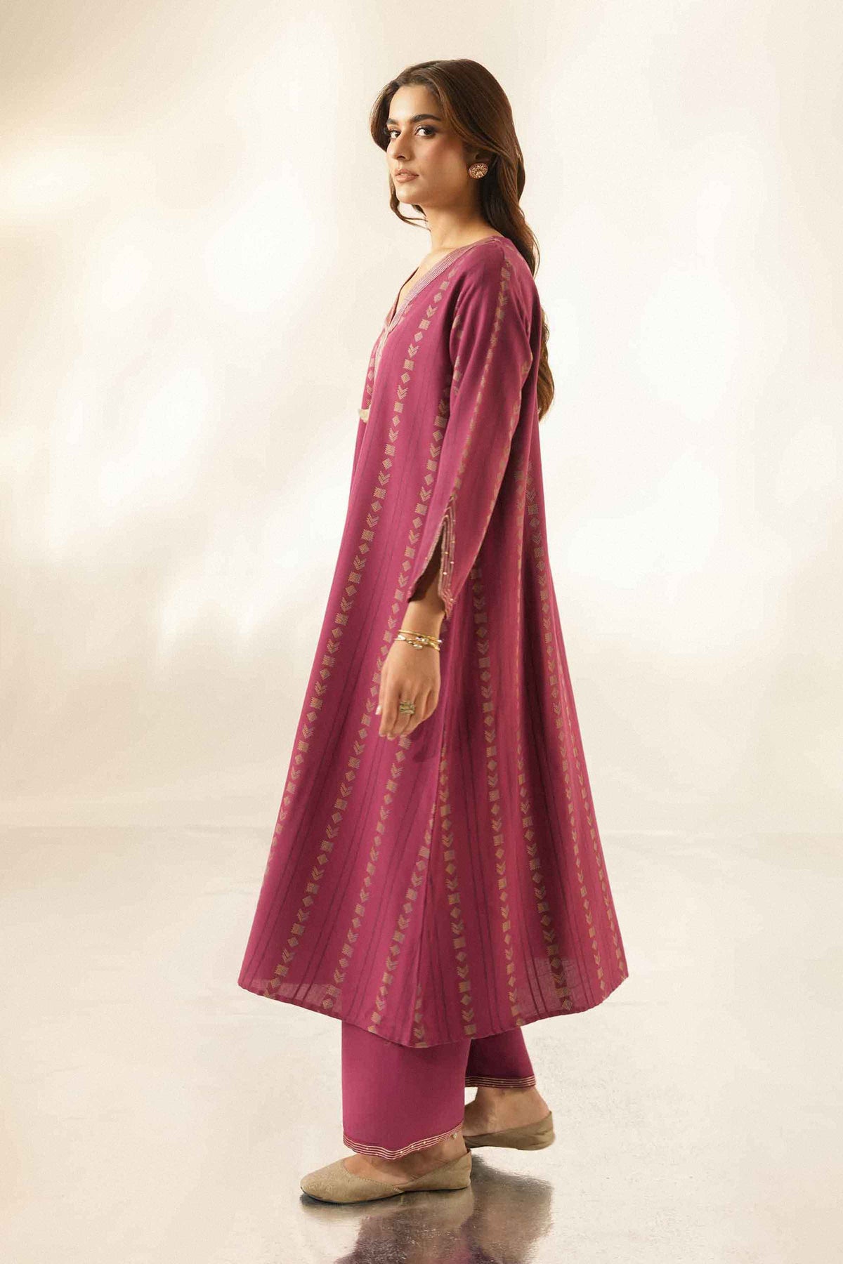 2 Piece - Embroidered Suit - ST2STE-LUXE26WV1-24  for Women - Pret Collection | Nishat | Shop Online