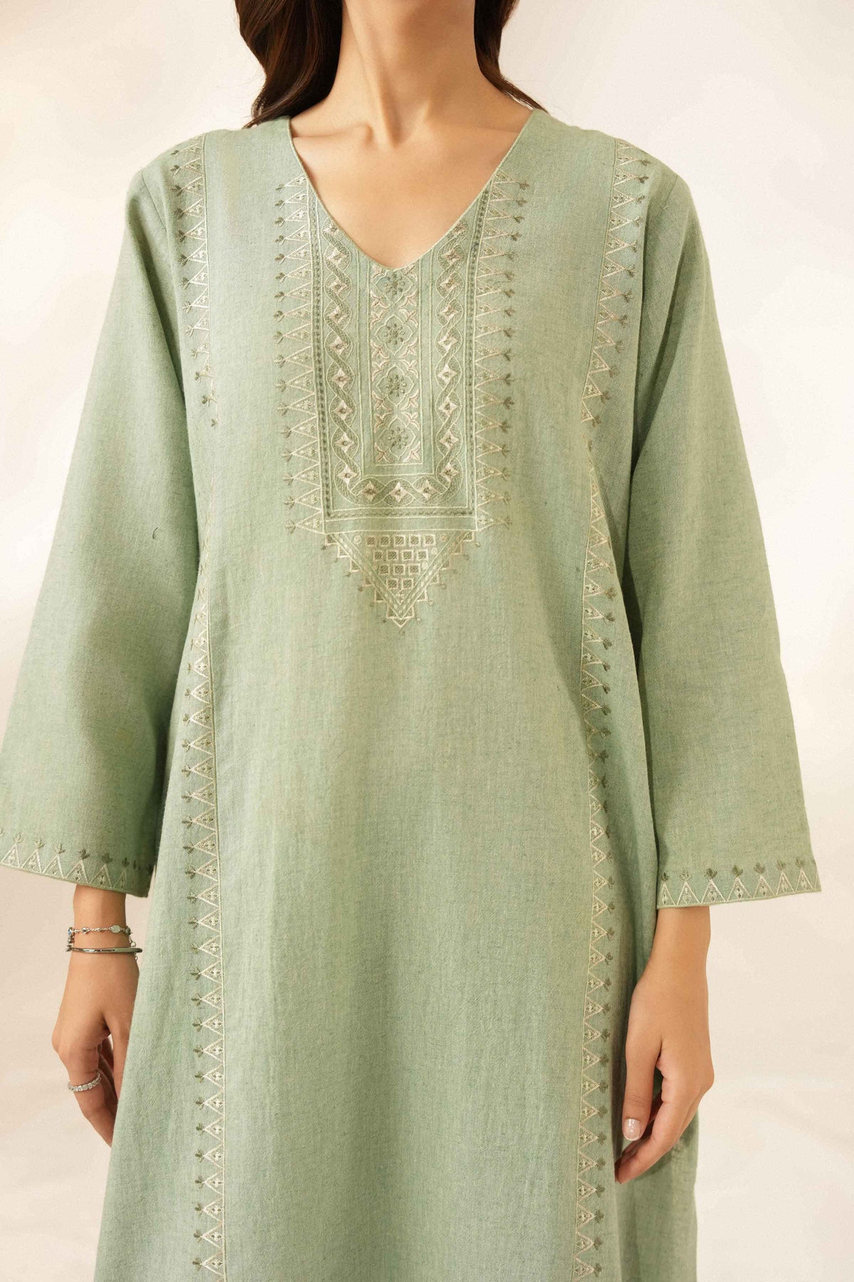 2 Piece -  Embroidered Suit - ST2STE-LUXE26WV1-25  for Women - Pret Collection | Nishat | Shop Online