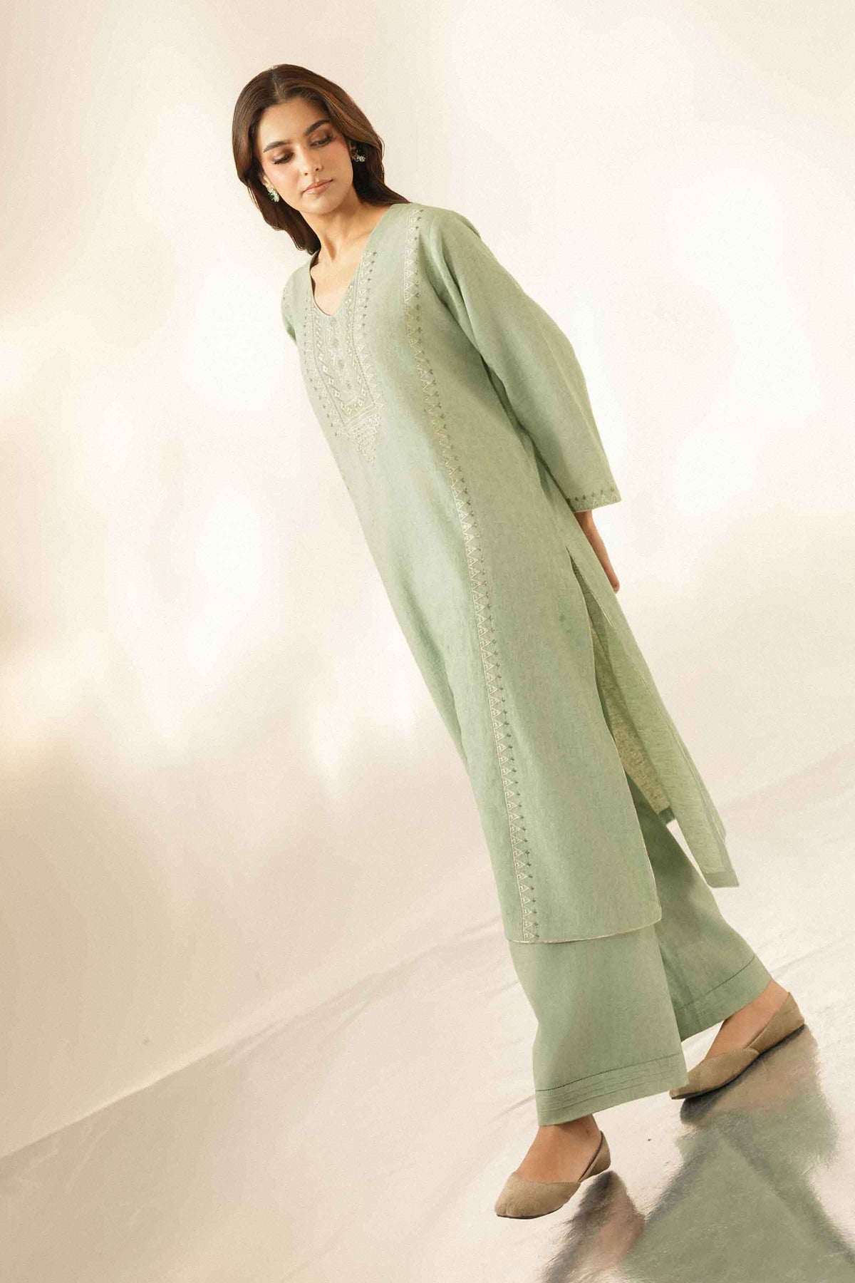 2 Piece -  Embroidered Suit - ST2STE-LUXE26WV1-25  for Women - Pret Collection | Nishat | Shop Online