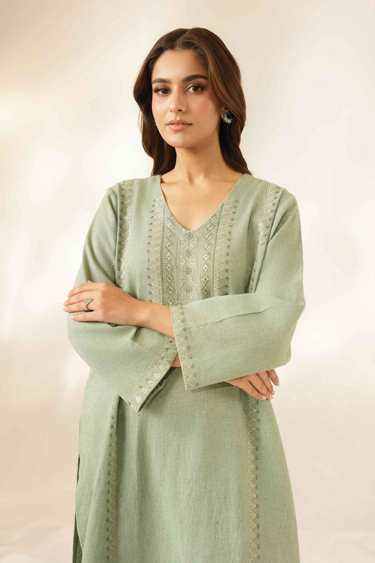 2 Piece -  Embroidered Suit - ST2STE-LUXE26WV1-25  for Women - Pret Collection | Nishat | Shop Online