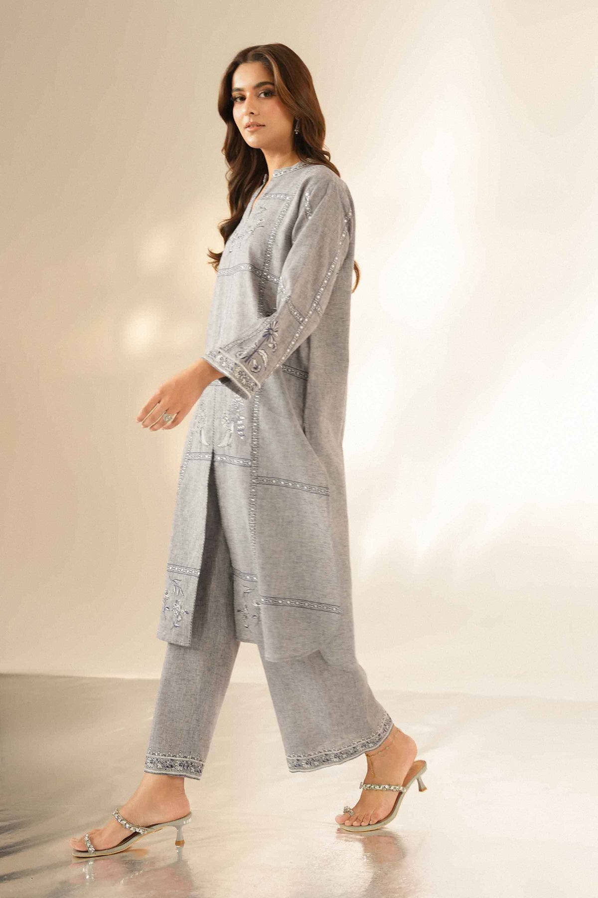 2 Piece -  Embroidered Suit - ST2STE-LUXE26WV1-26  for Women - Pret Collection | Nishat | Shop Online