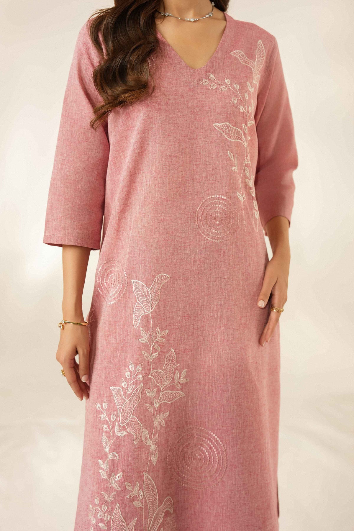 2 Piece - Embroidered Suit - ST2STE-LUXE26WV1-27 for Women - Pret Collection | Nishat | Shop Online 