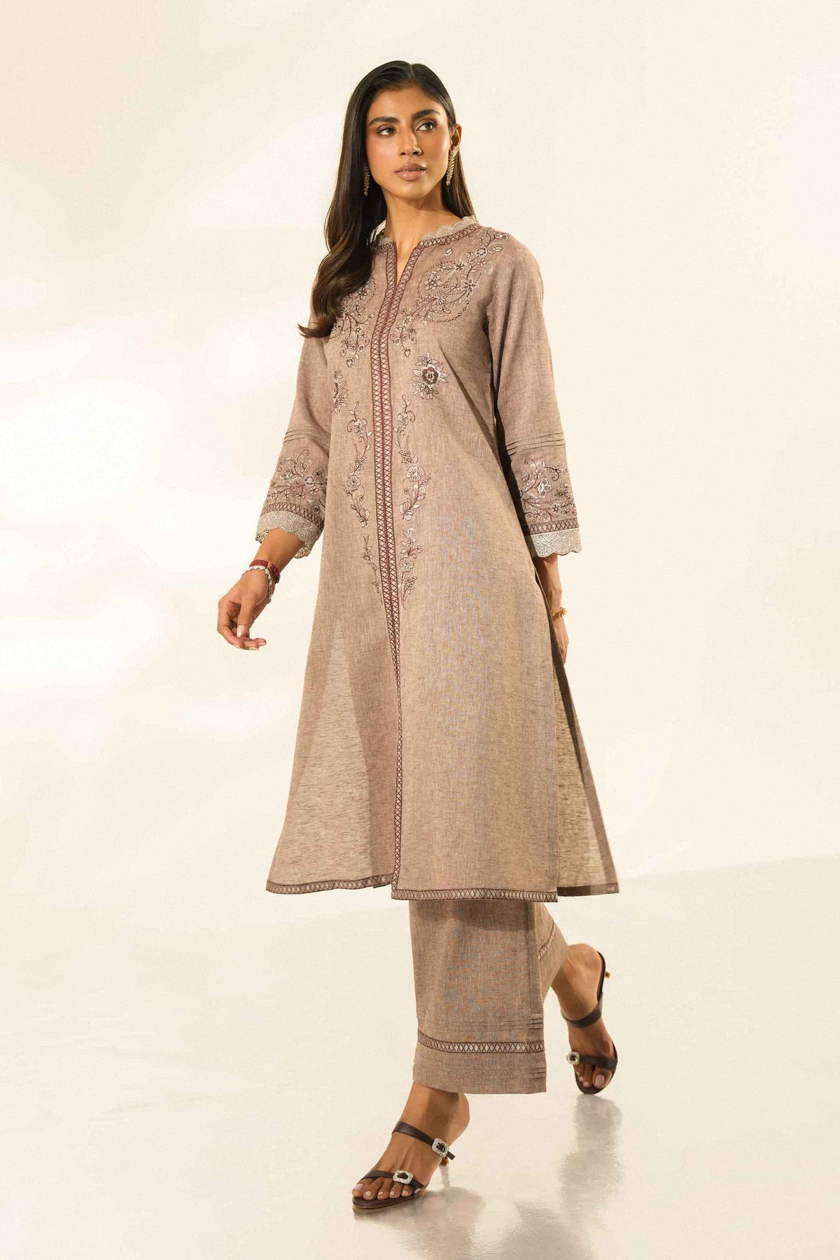 2 Piece - Embroidered Suit - ST2STE-LUXE26WV1-28 for Women -  Luxury Pret Collection | Nishat | Shop Online 