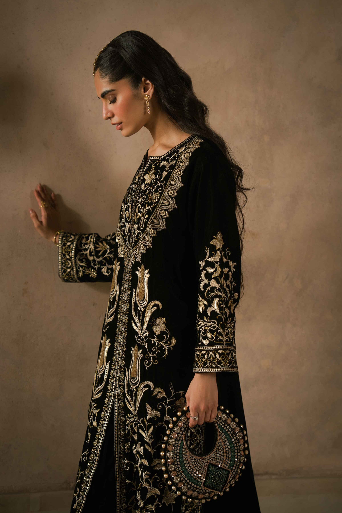 2 Piece - Embroidered Suit - ST2STE-LUXE26WV1-3  for Women - Pret Collection | Nishat | Shop Online
