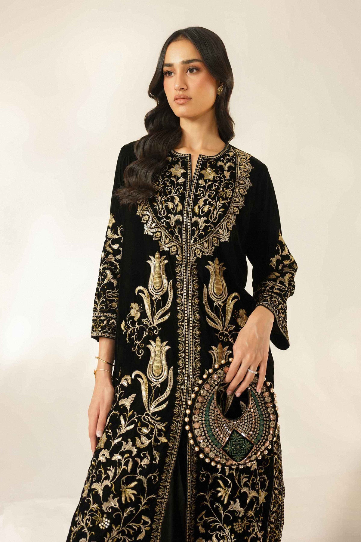 2 Piece - Embroidered Suit - ST2STE-LUXE26WV1-3 for Women - Pret Collection | Nishat | Shop Online 