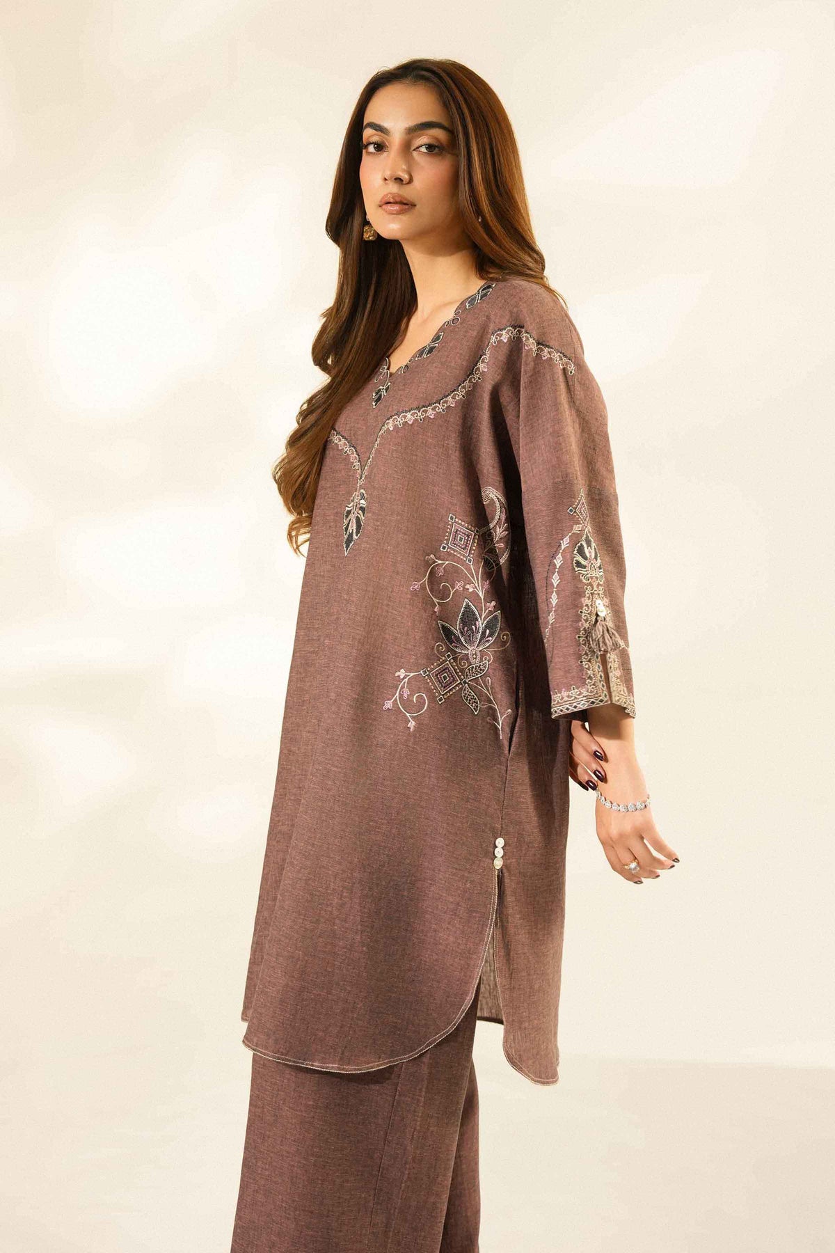 2 PIECE - EMBROIDERED SUIT - ST2STE-LUXE26WV1-30