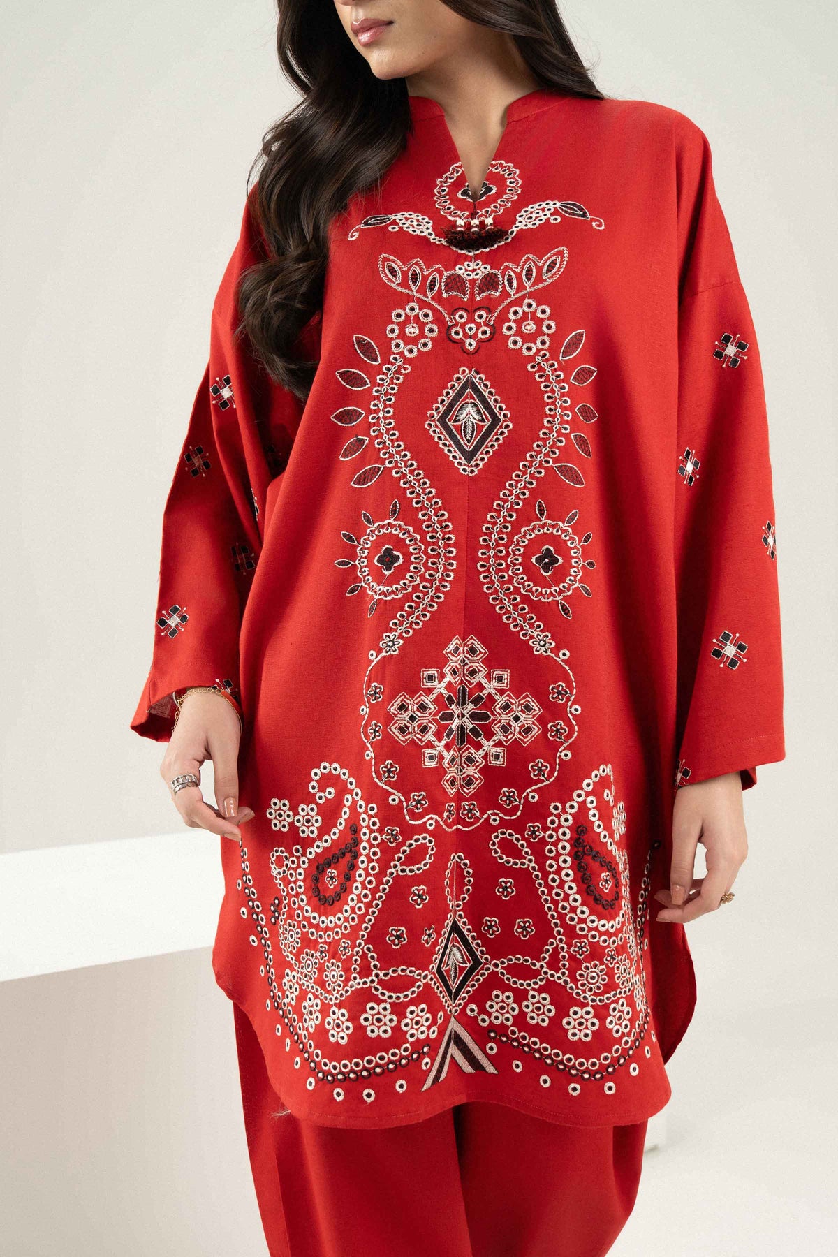 2 Piece - Embroidered Suit - ST2STE-PRET26WV1-1  for Women - Pret Collection | Nishat | Shop Online