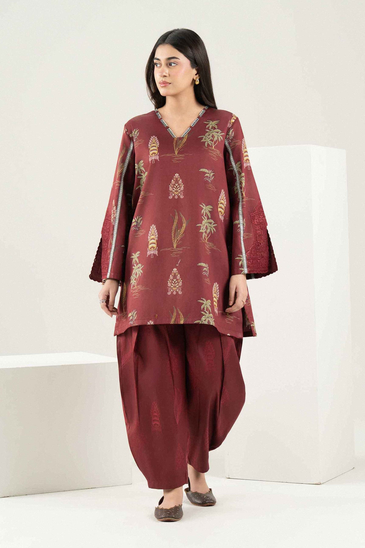 2 Piece - Embroidered Suit - ST2STE-PRET26WV1-12 for Women - Pret Collection | Nishat | Shop Online