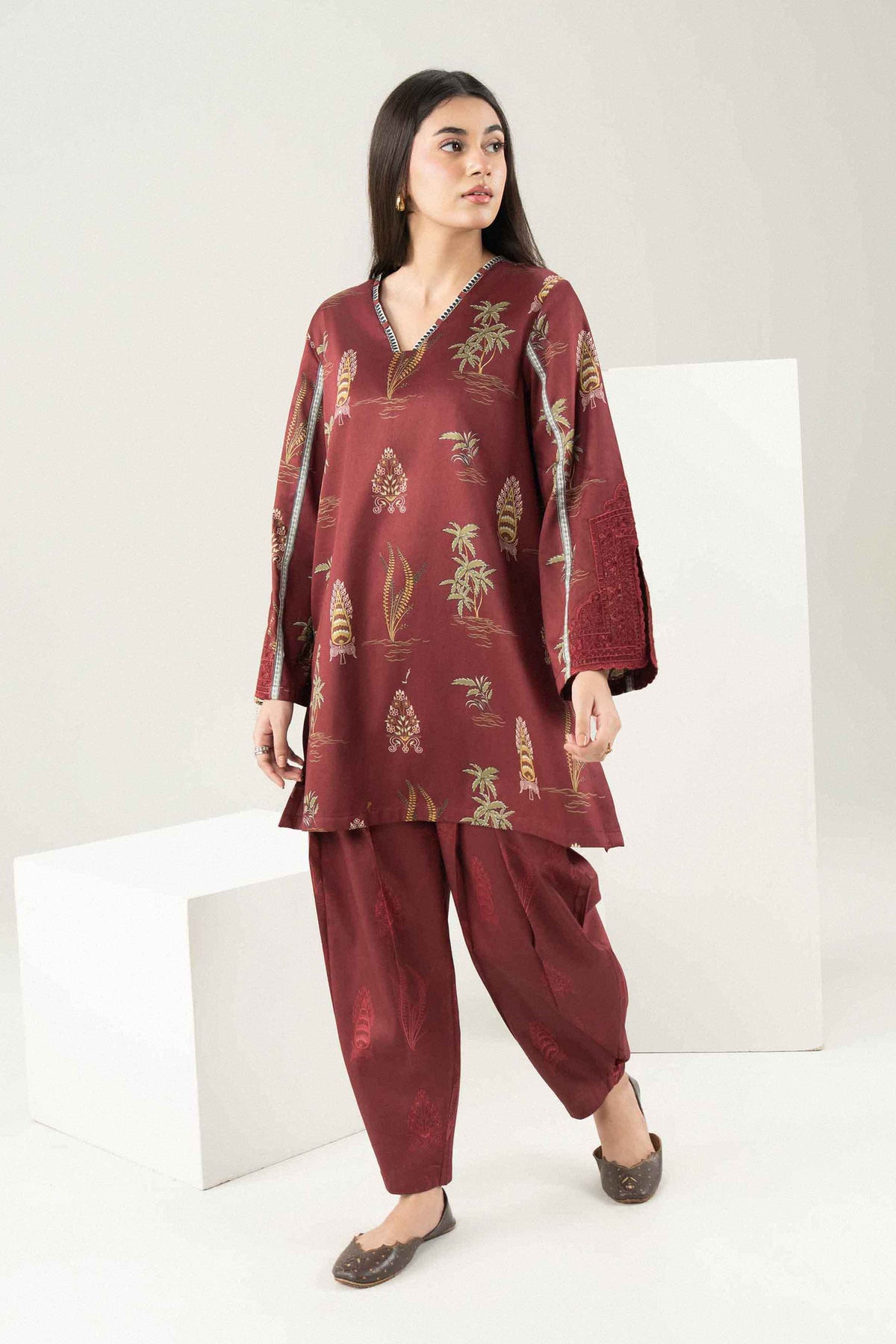 2 Piece - Embroidered Suit - ST2STE-PRET26WV1-12 for Women - Pret Collection | Nishat | Shop Online